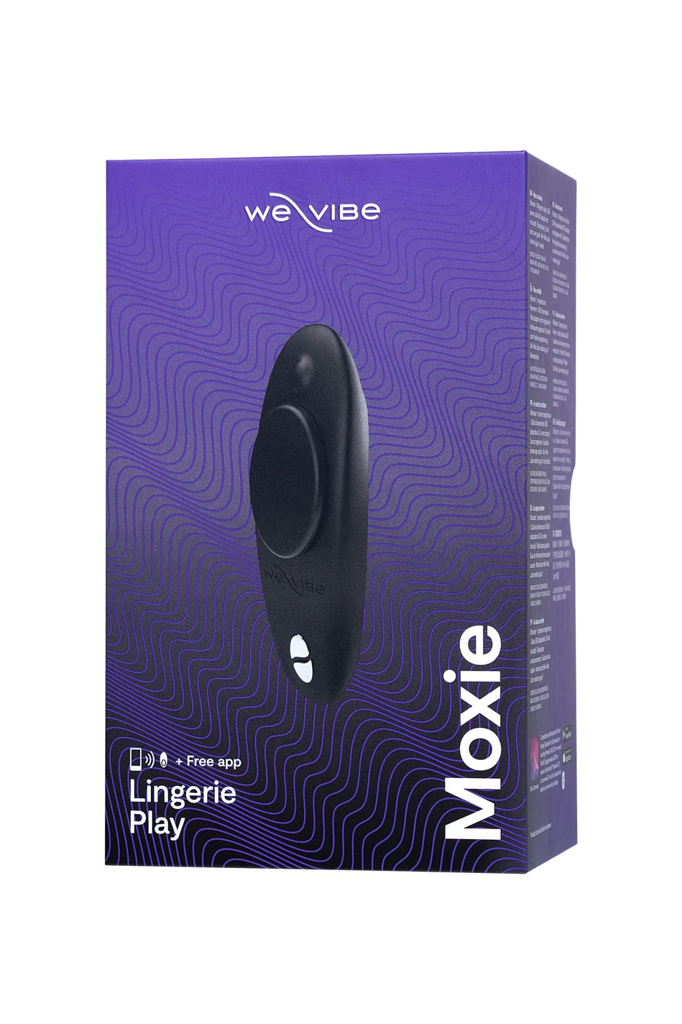 клиторальный стимулятор we-vibe moxie силикон, черный, 9,2 см в России
