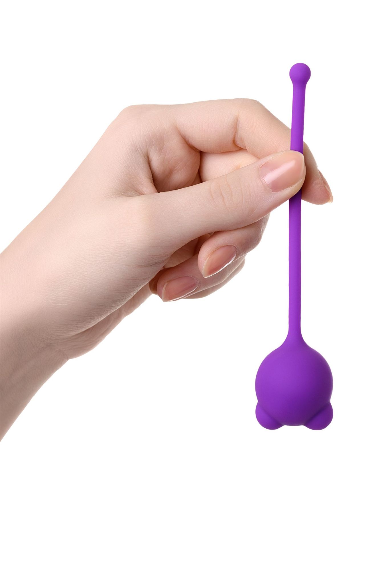 вагинальный шарик a-toys by toyfa tigo, силикон, фиолетовый, 12,4 см, ø 2,7 см в России