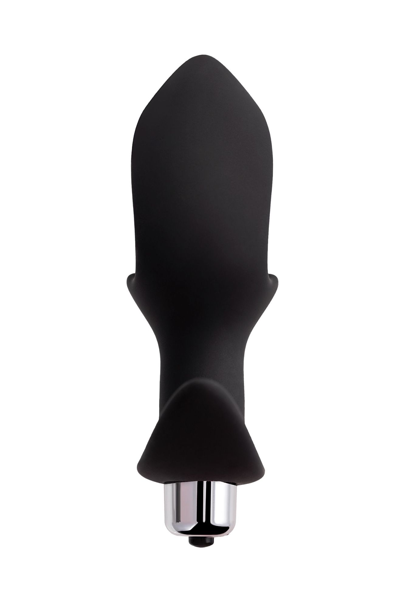 анальная вибровтулка-расширитель popo pleasure by toyfa cordis m, силикон, черная, 14 см, ø 5,5 в России