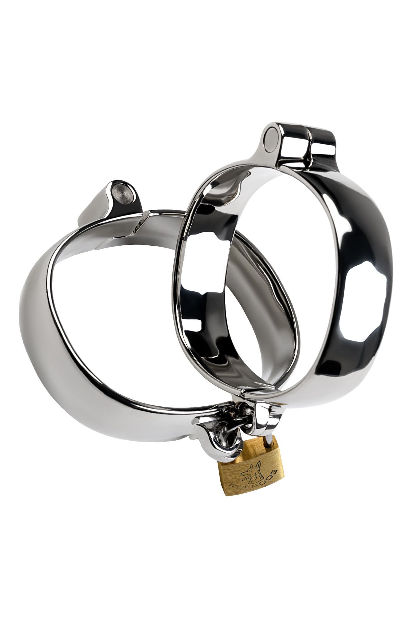наручники, toyfa metal, серебристые, 6,5х8 см в России