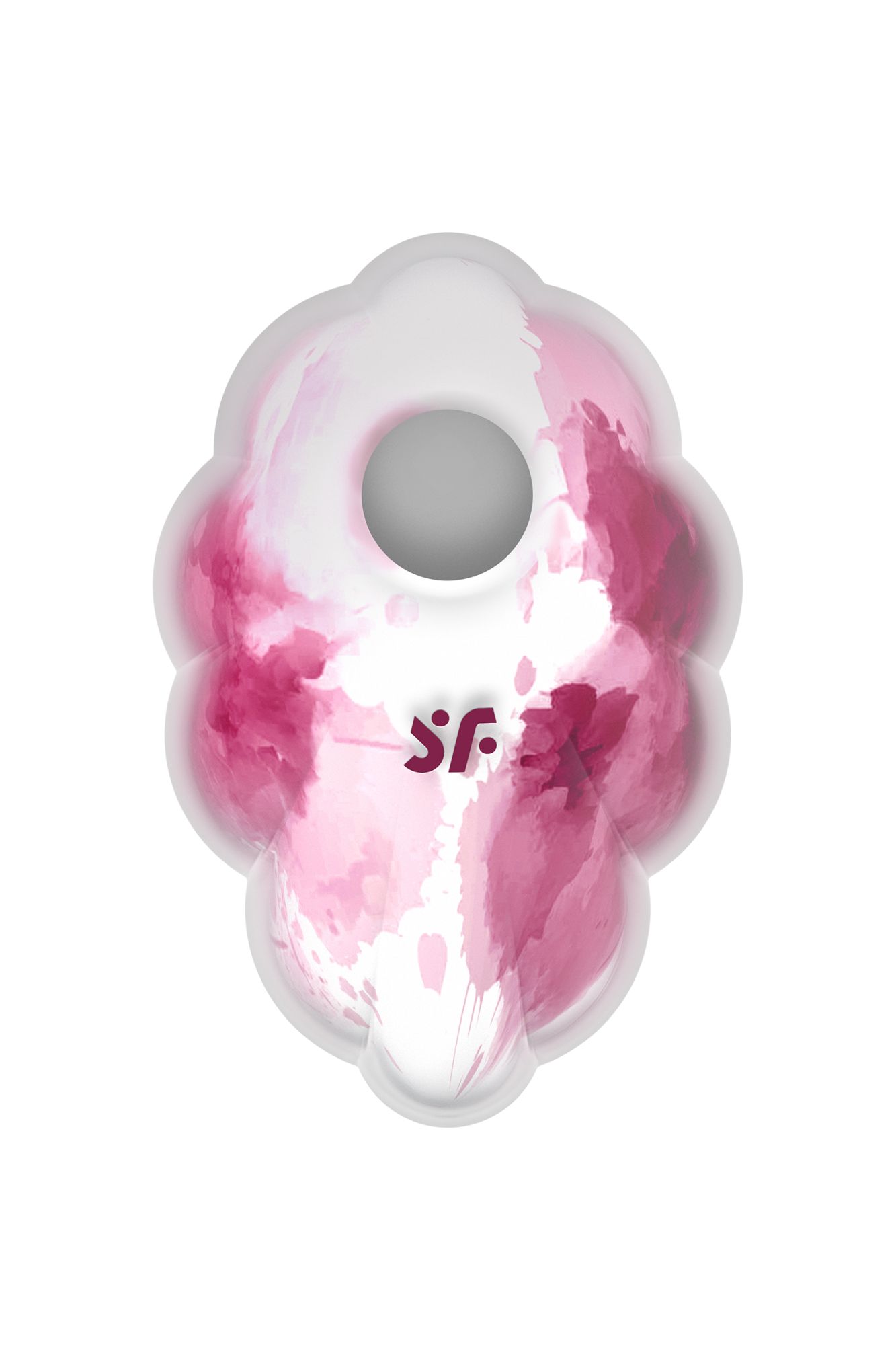 вакуумный стимулятор клитора satisfyer cloud dancer, силикон, красный, 9 см в России