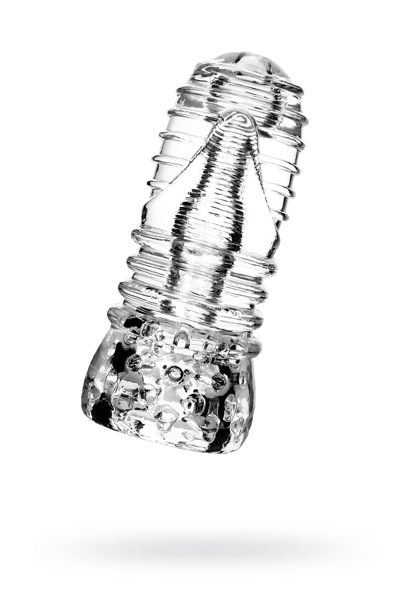 мастурбатор нереалистичный lingam by toyfa savitri, tpe, прозрачный, 14 см в России