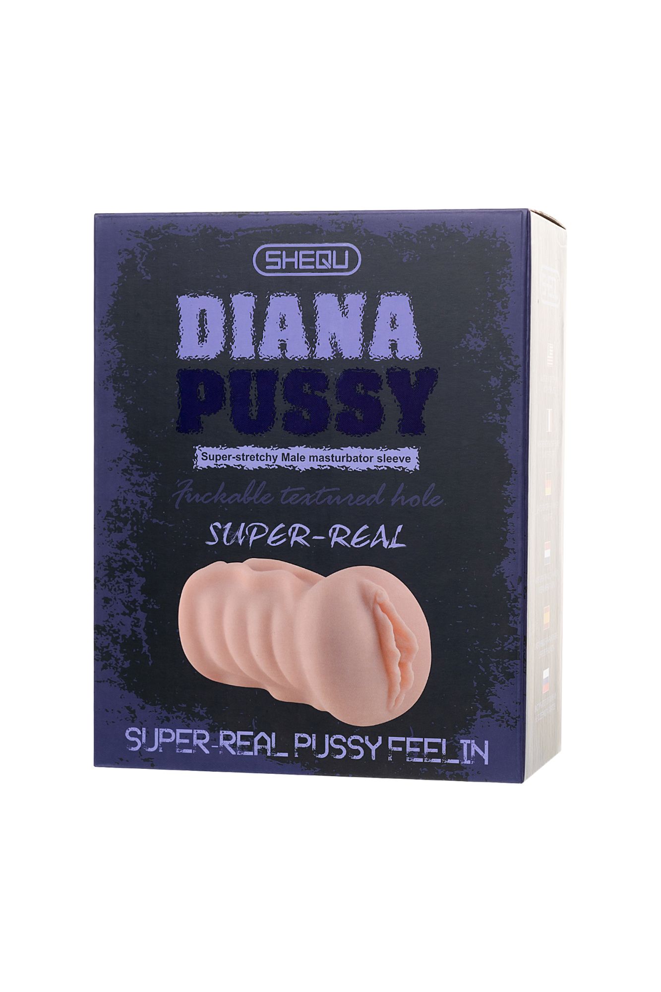 мастурбатор реалистичный вагина diana, xise, tpr, телесный, 16.5 см. в России