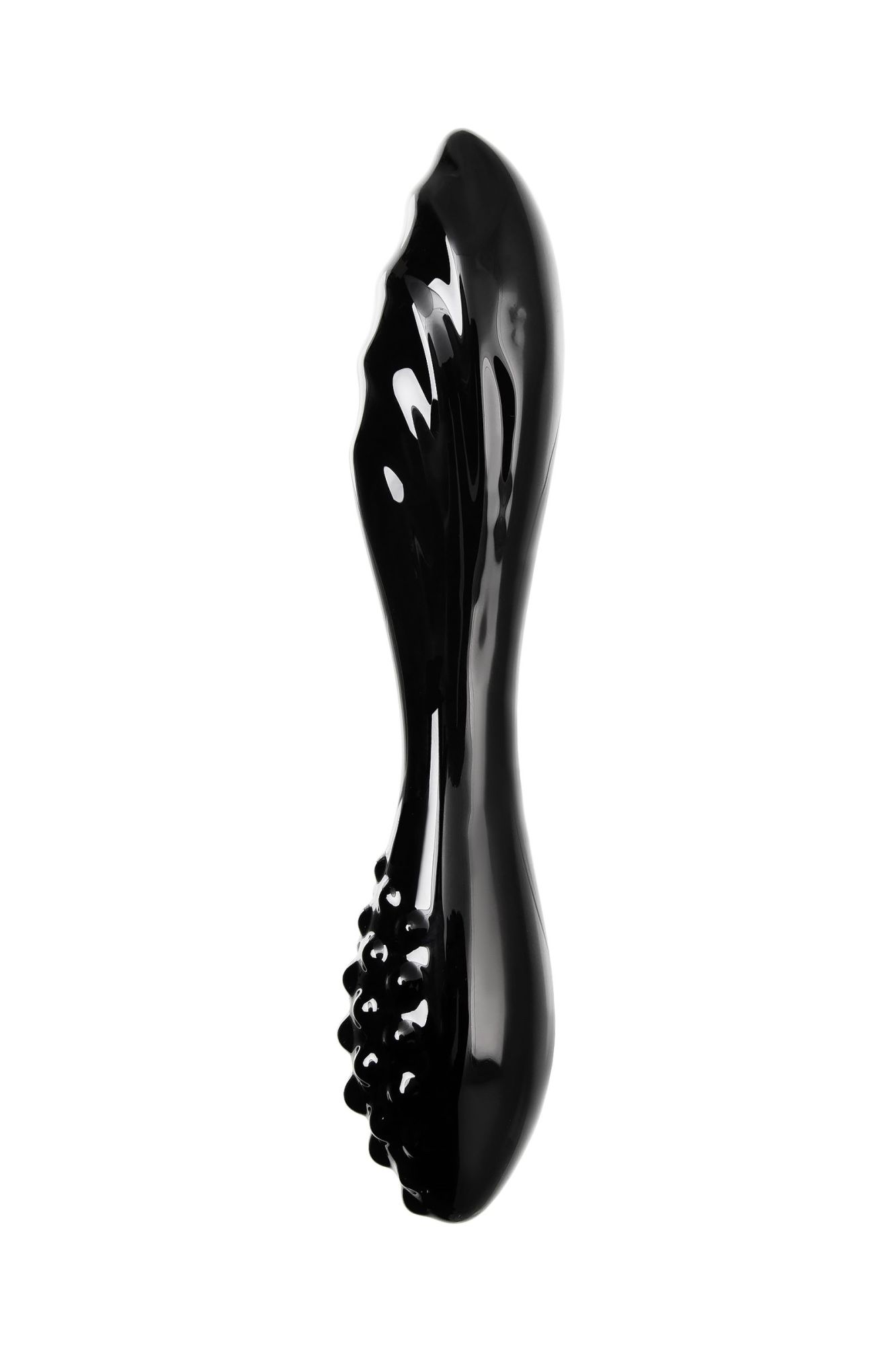 двухсторонний стеклянный стимулятор satisfyer dazzling crystal 11, чёрный в России