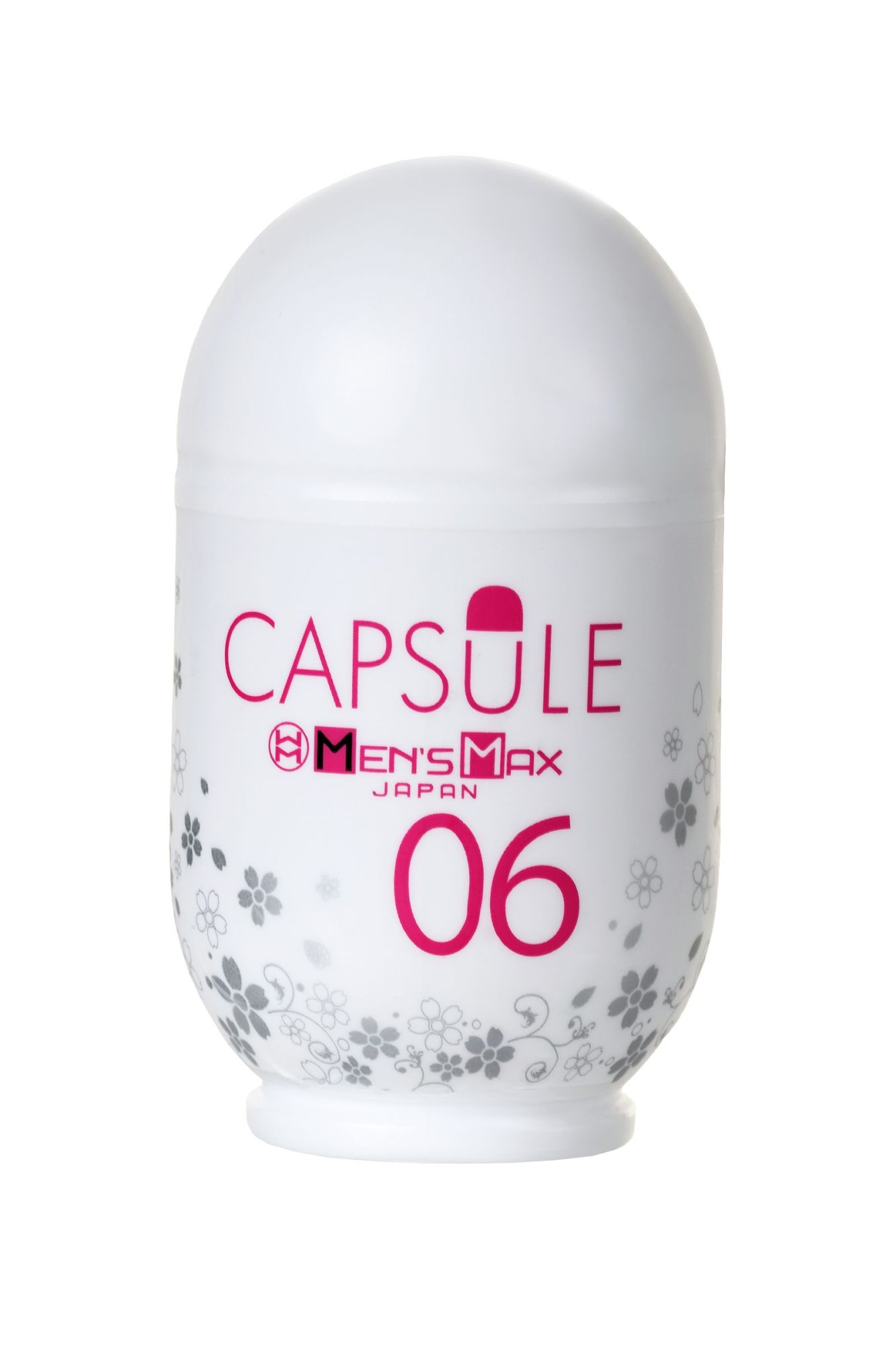 мастурбатор нереалистичный mensmax capsule 06 sakura, tpe, белый, 8 см в России