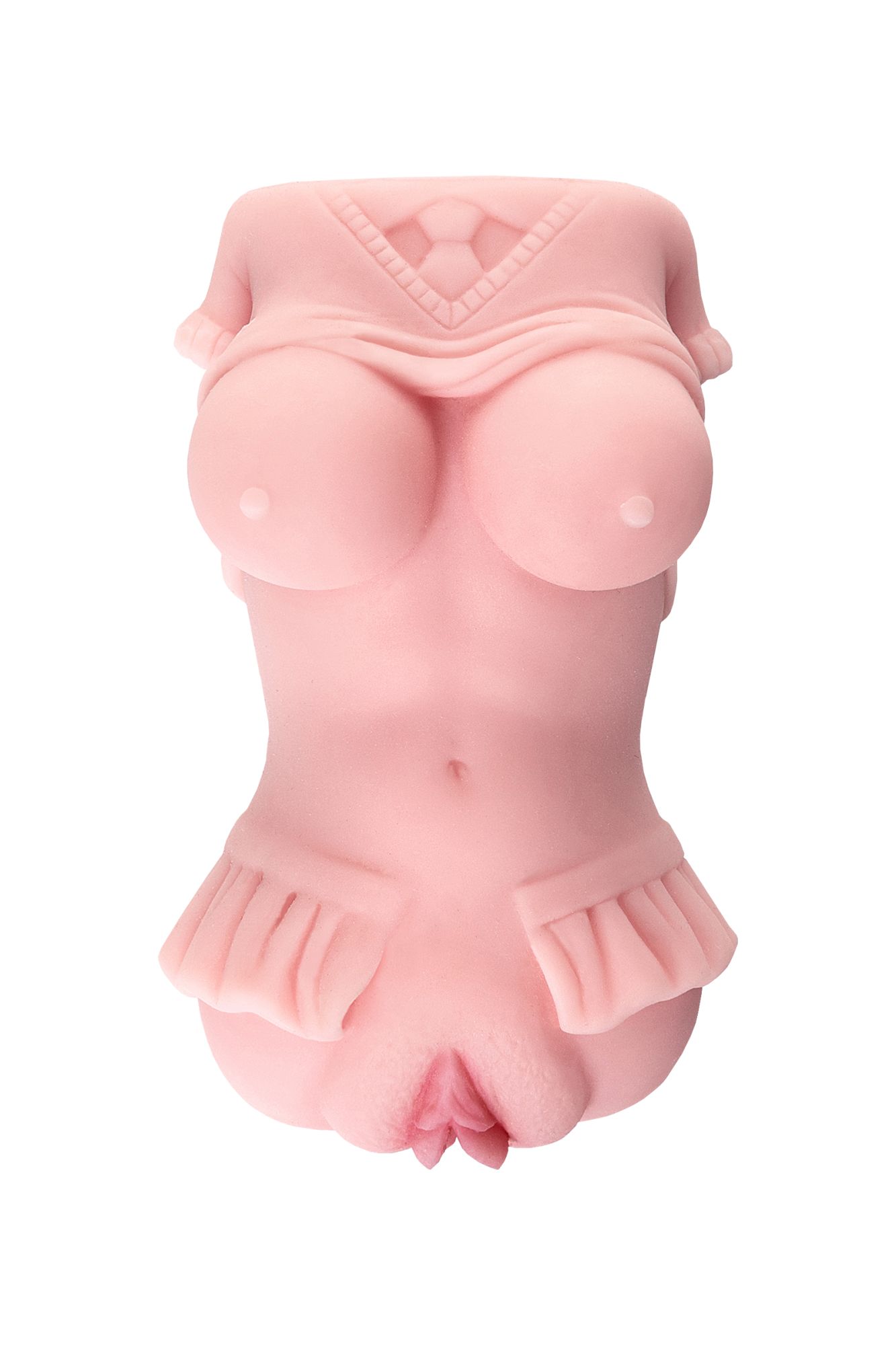 мастурбатор реалистичный toyfa juicy pussy little flower, tpe, телесный, 11,5 см в России