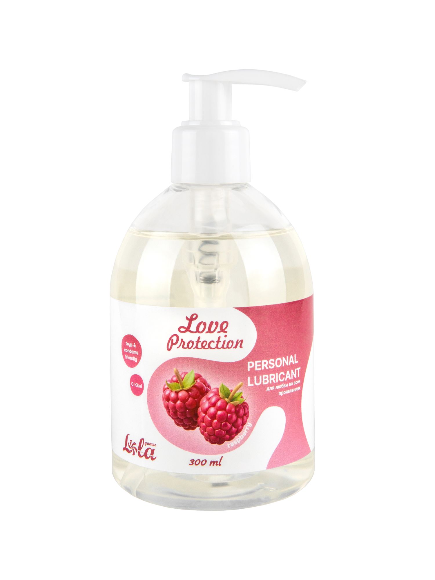 лубрикант на водной основе lola games love protection raspberry 300ml 1832-02lola в России