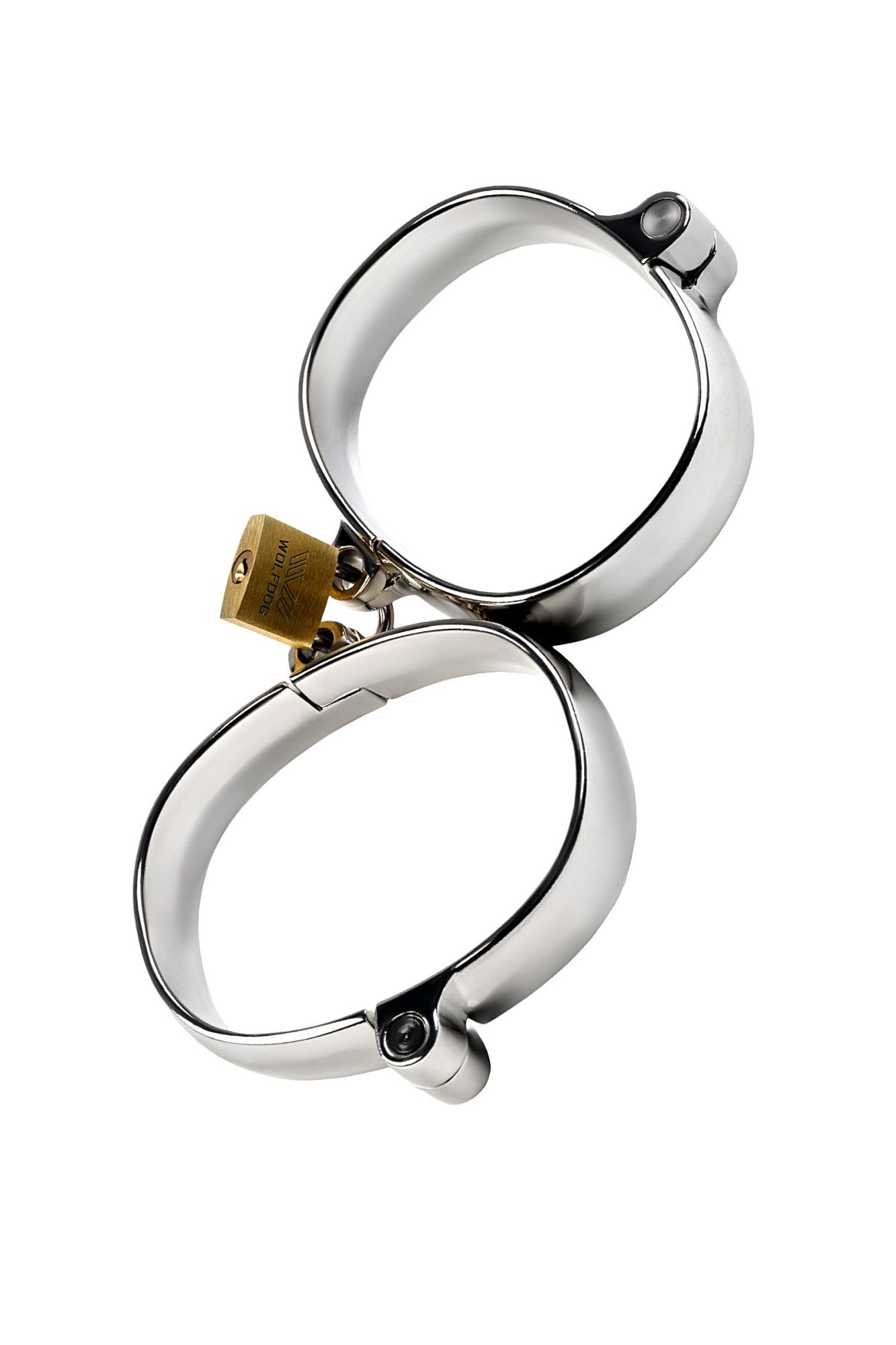 наручники, toyfa metal, серебристые, 6,5х8 см в России
