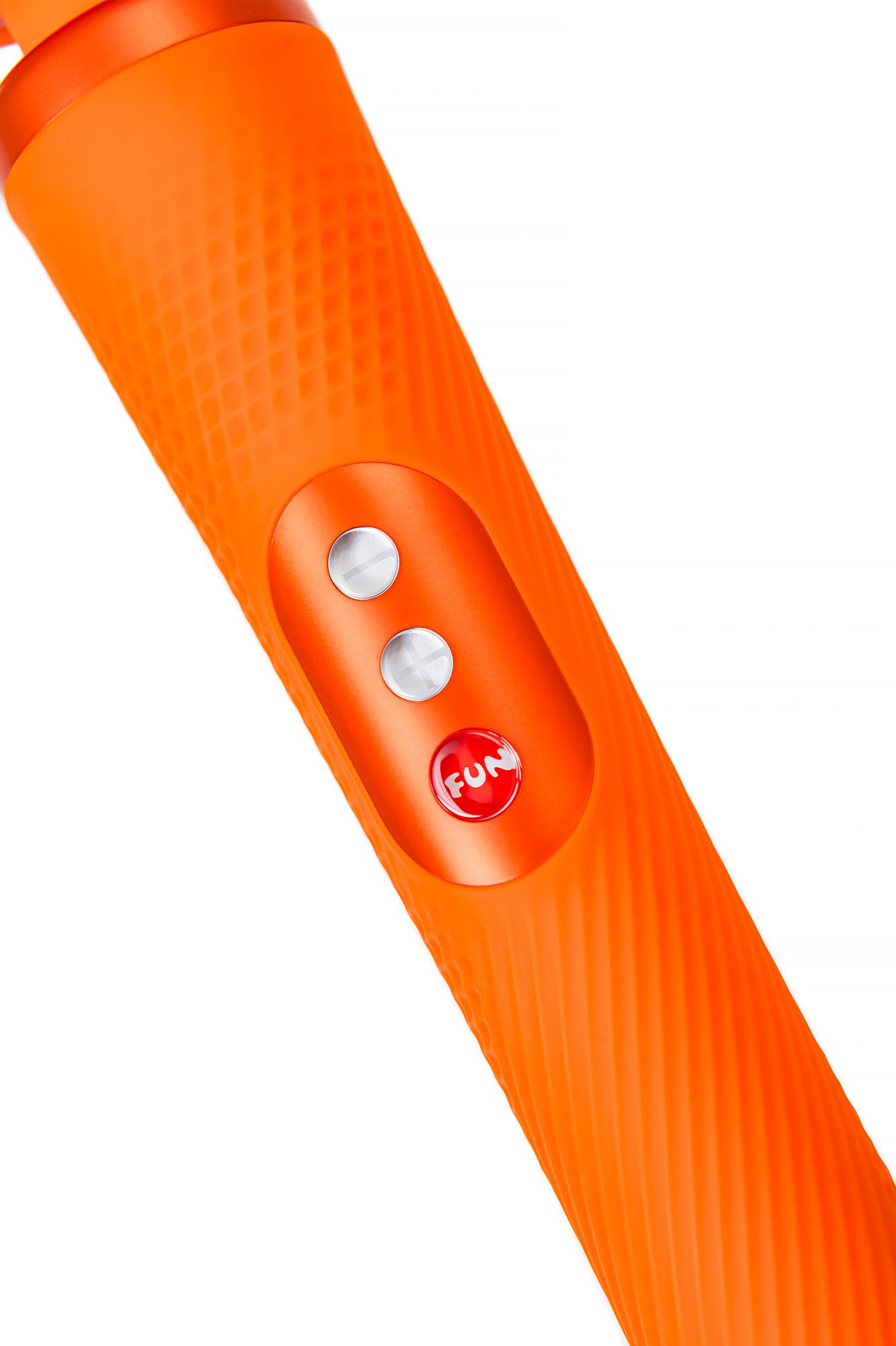 вибромассажер fun factory vim vibrating wand, силикон, оранжевый, 31,3 см в России