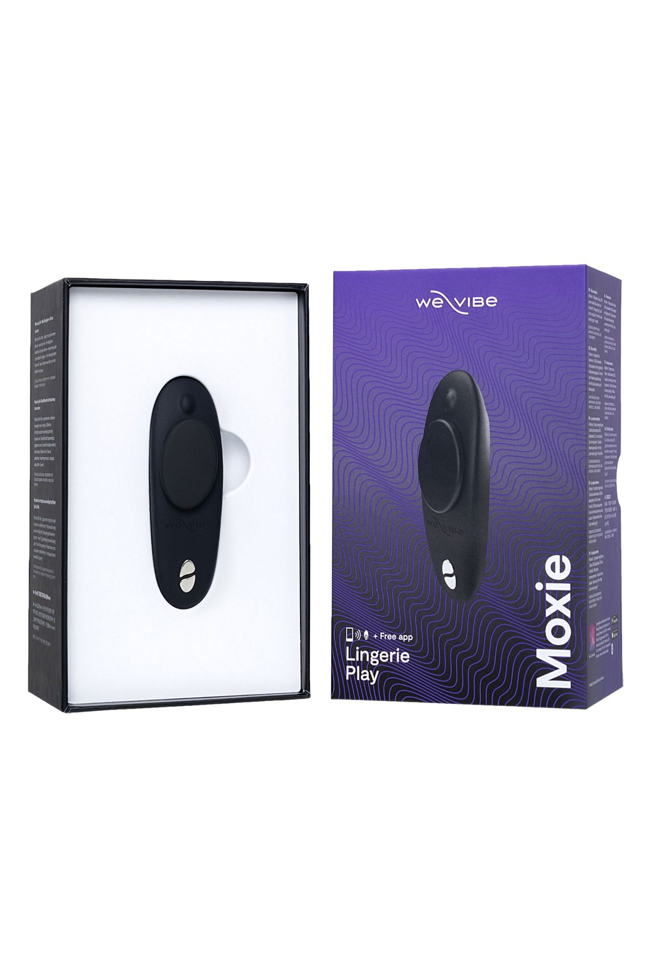 клиторальный стимулятор we-vibe moxie силикон, черный, 9,2 см в России