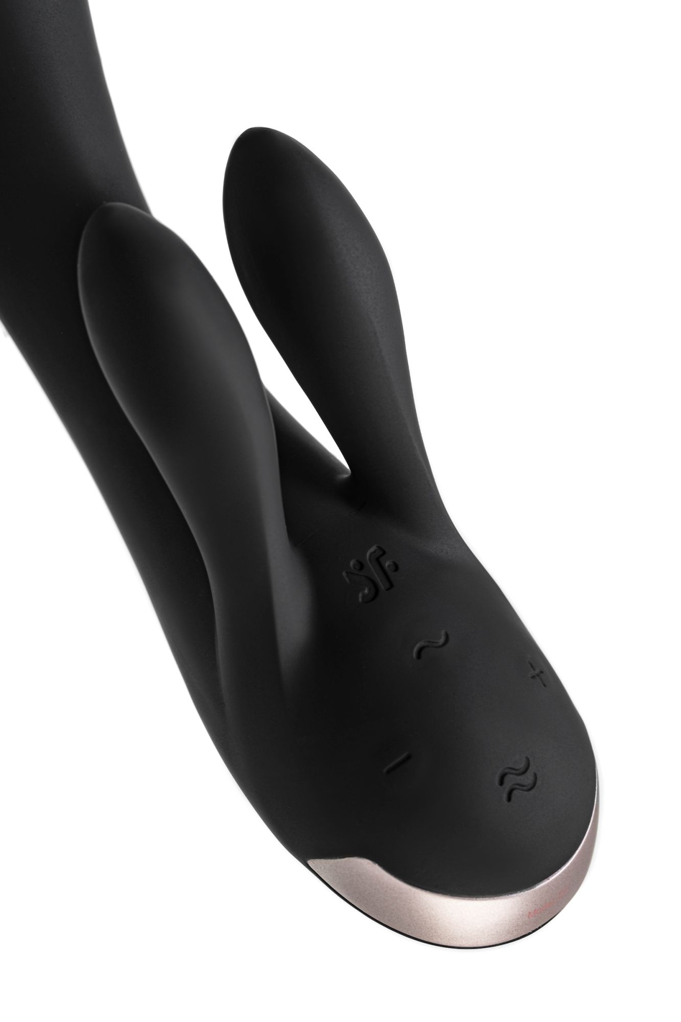 вибромассажер satisfyer double flex connect app, черный, силикон в России