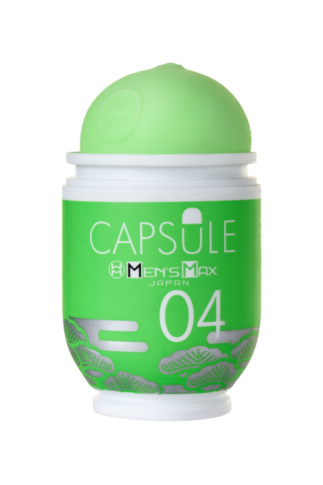 мастурбатор нереалистичный mensmax capsule 04, matsu, tpe, зеленый, 8 см в России