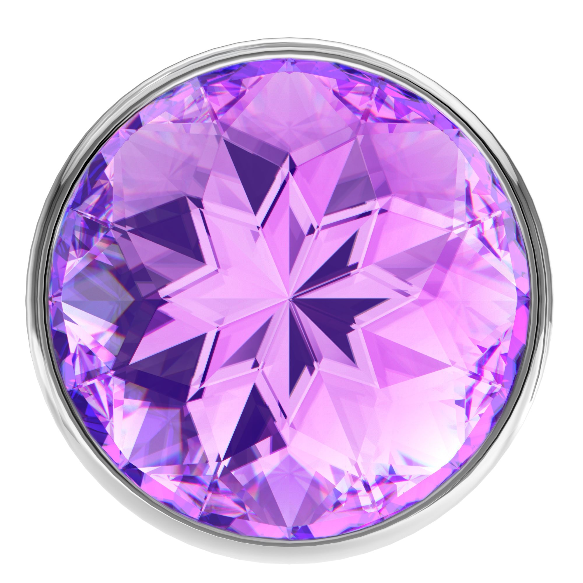 большая анальная пробка diamond purple sparkle xl 4028-01lola в России