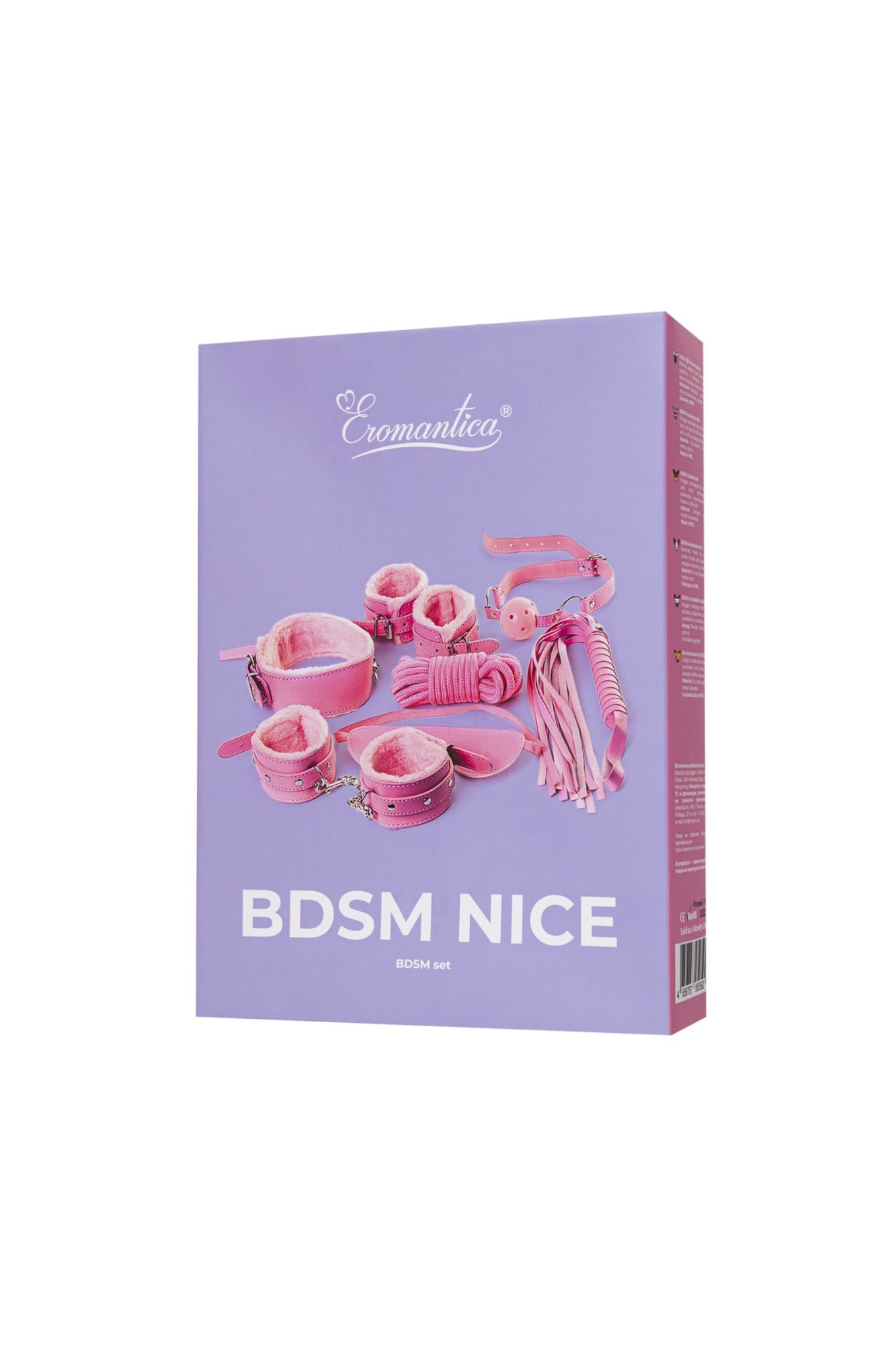 набор для ролевых игр eromantica bdsm nice, розовый в России