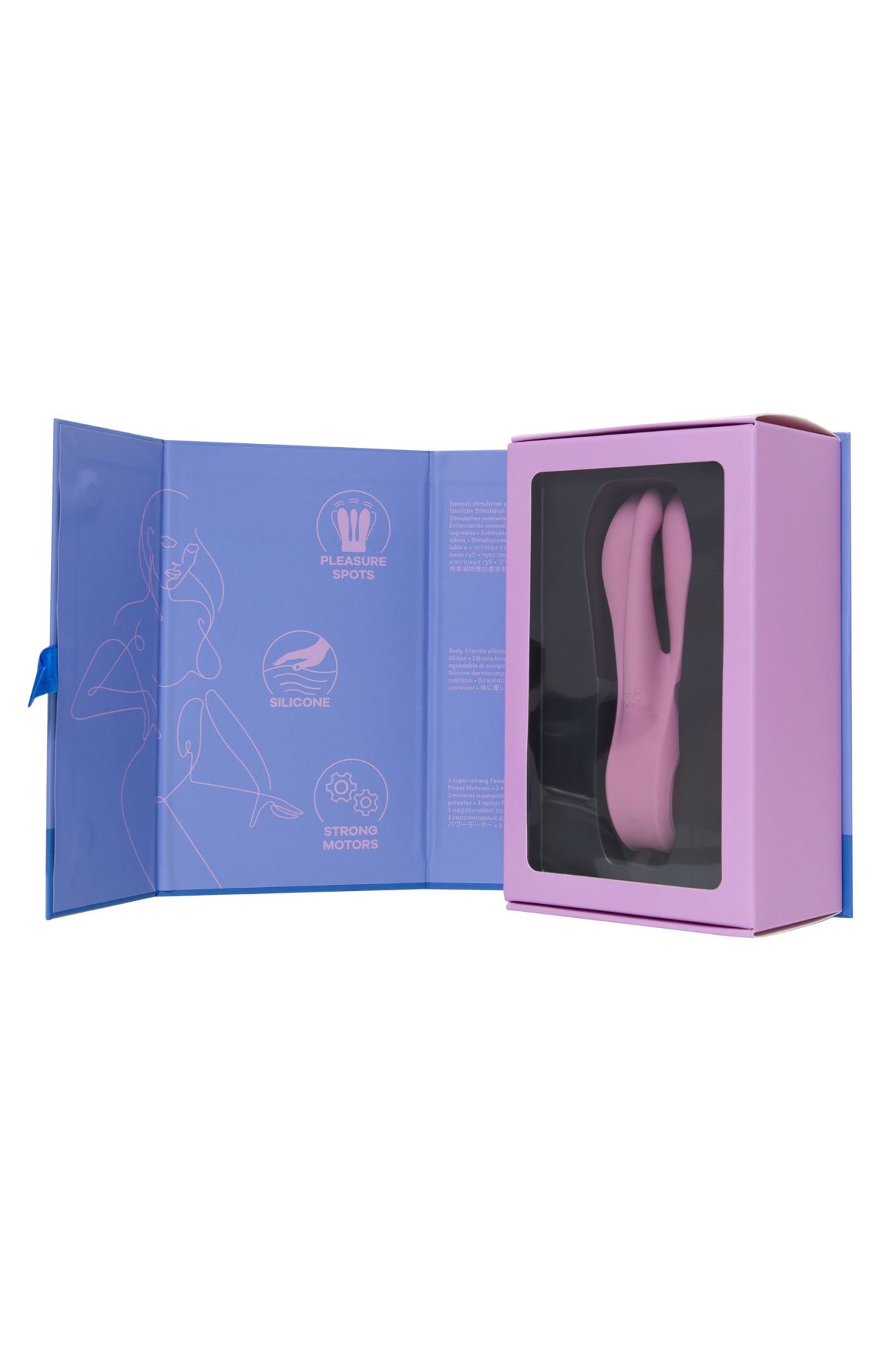 вибростимулятор satisfyer threesome 1, розовый в России