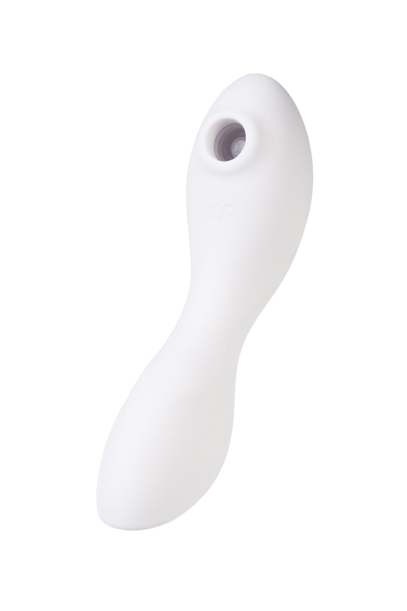 вакуумный стимулятор клитора satisfyer curvy trinity 5+, белый в России