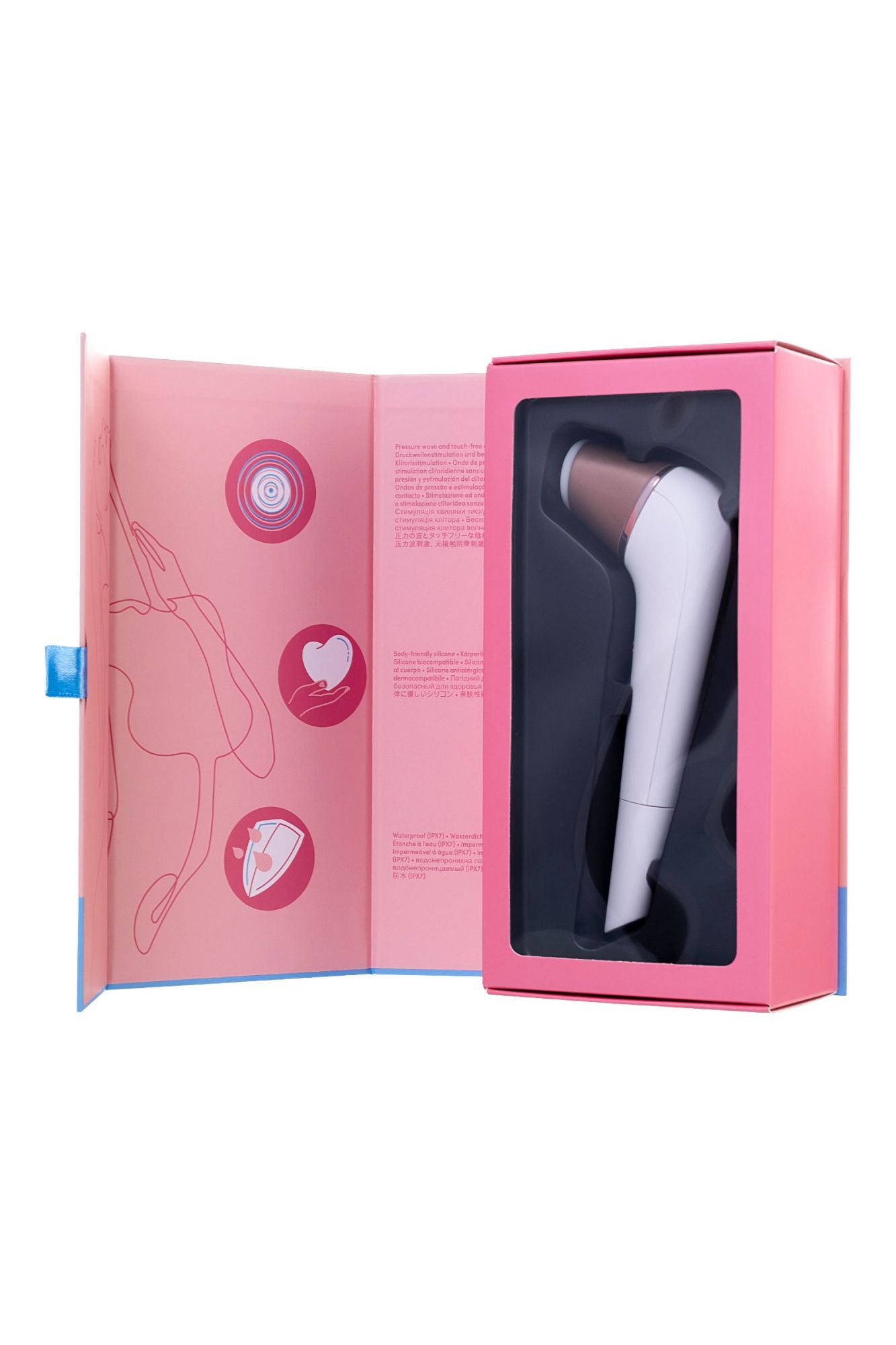 вакуум-волновой бесконтактный стимулятор клитора satisfyer 2 ng, abs пластик, белый, 17 см. в России