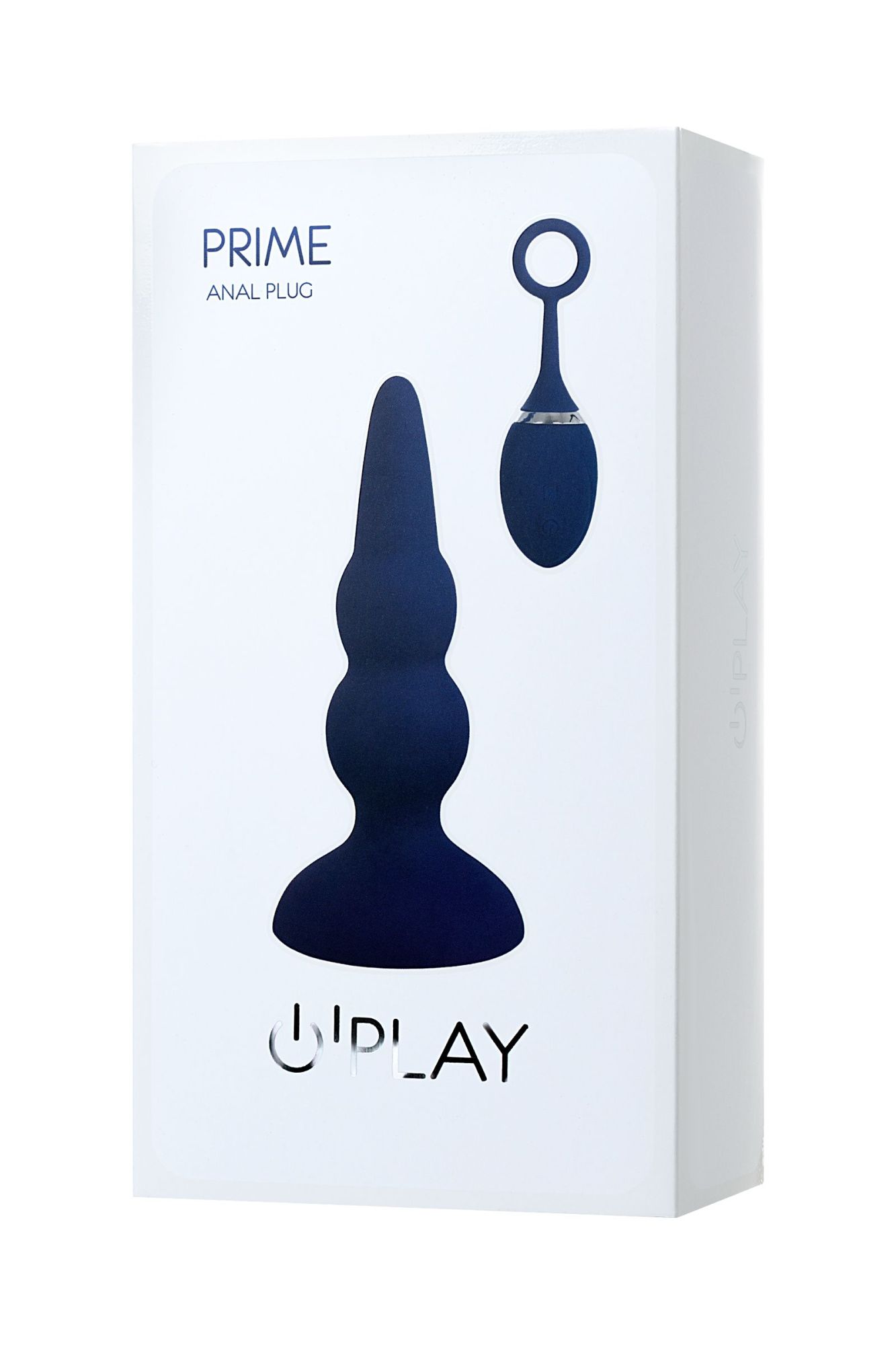 анальная вибровтулка o'play prime с пультом ду, силикон, синий, 12 см. в России