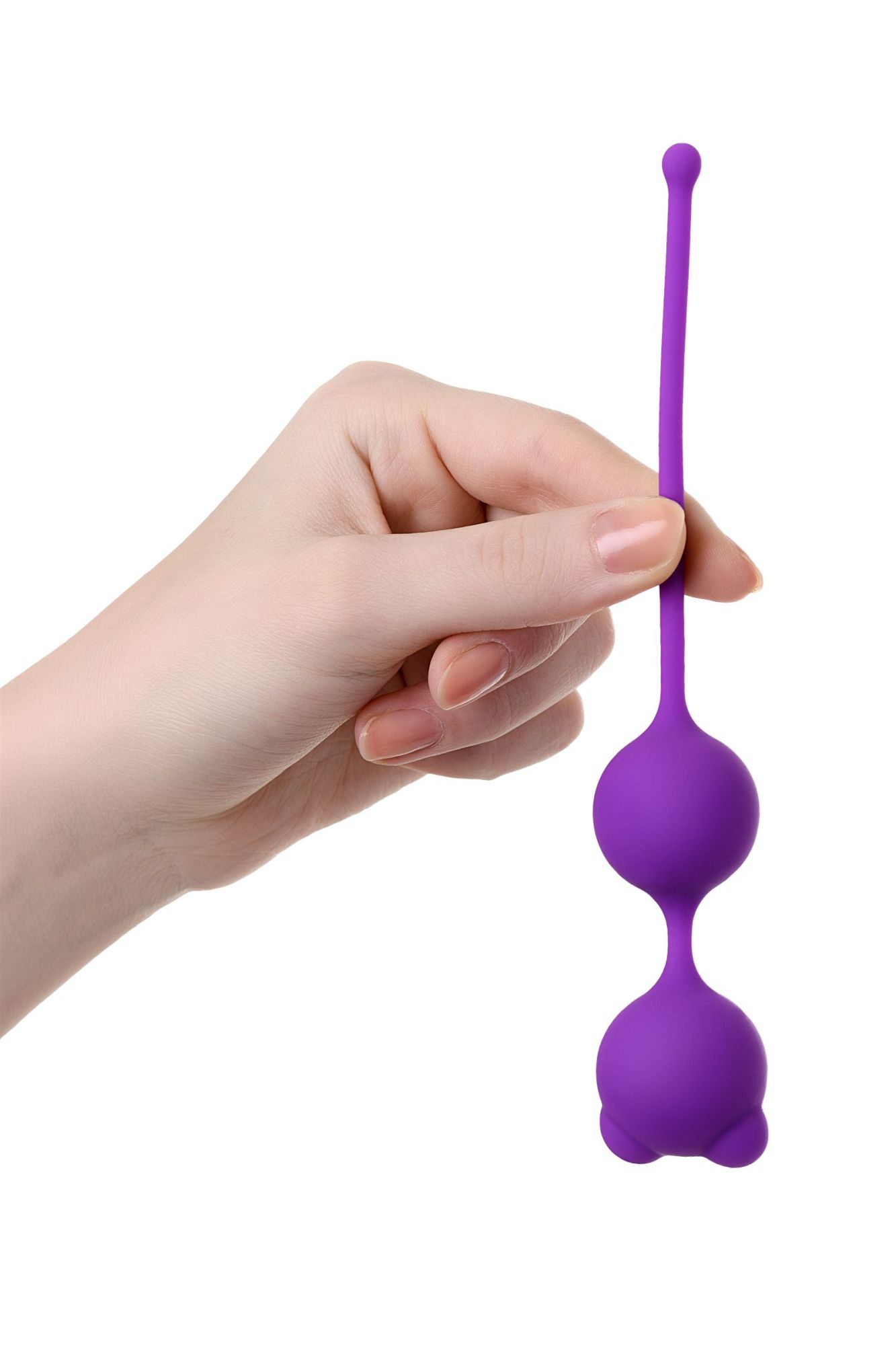 вагинальные шарики a-toys by toyfa meeko, силикон, фиолетовые, 16,4 см, ø 2,7 см в России