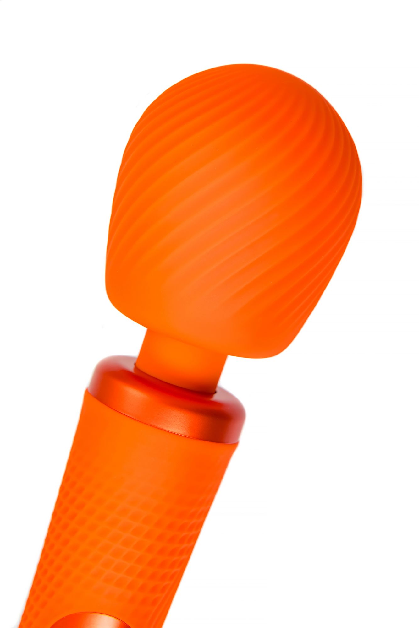 вибромассажер fun factory vim vibrating wand, силикон, оранжевый, 31,3 см в России