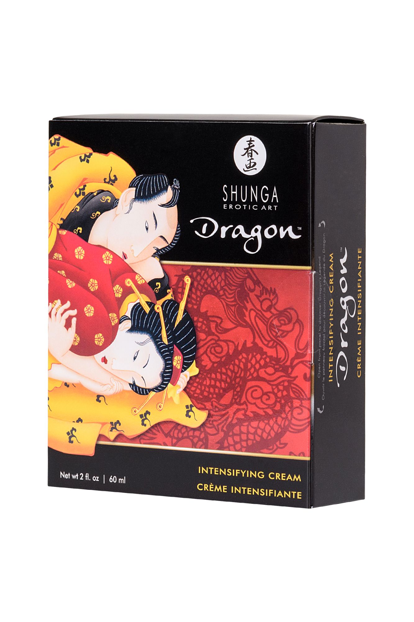 интимный крем-лубрикант для мужчин shunga «дракон» (dragon), «огонь и лед», 60 мл в России