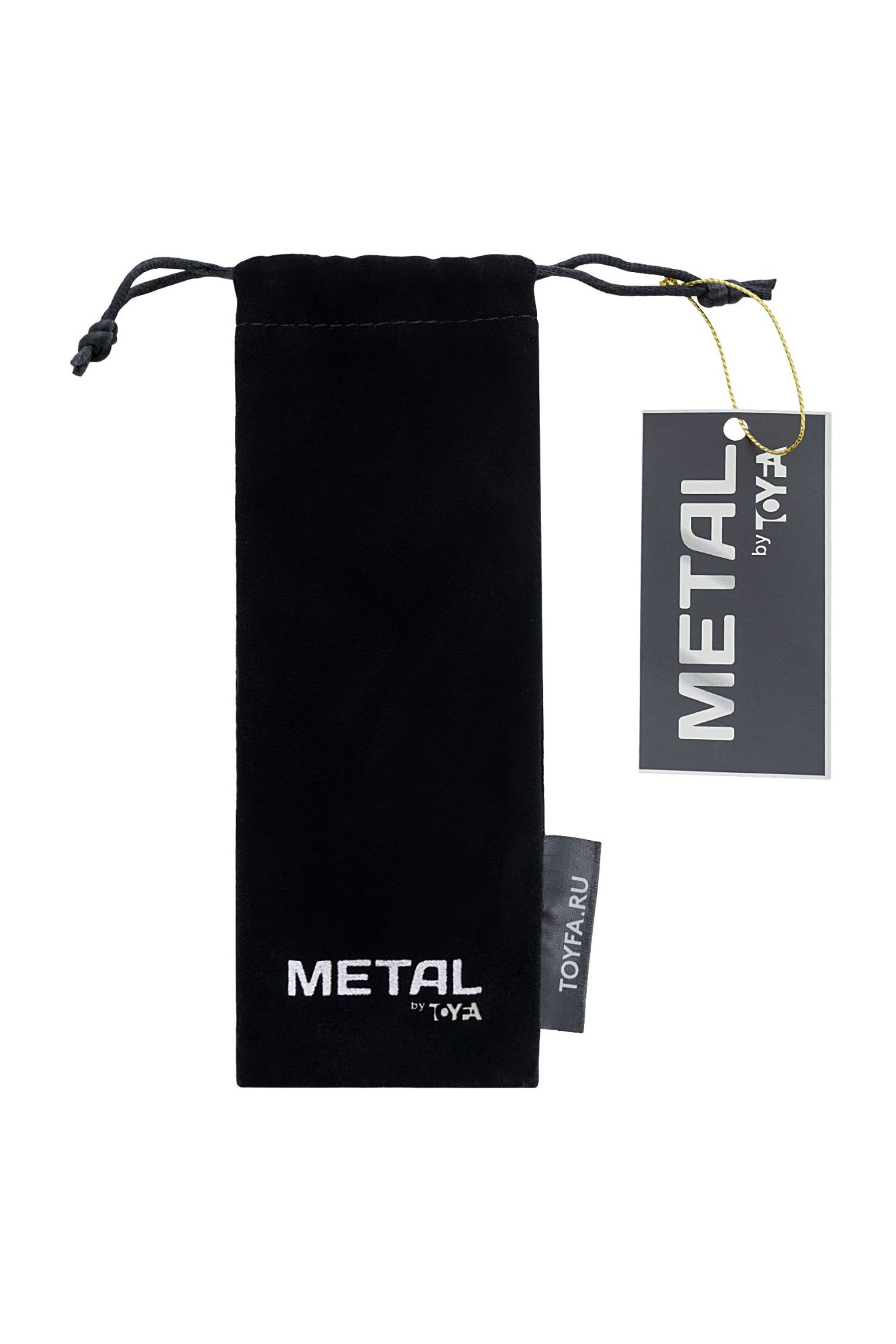 анальный душ с тремя насадками metal by toyfa, металл, серебряный, 13 см в России