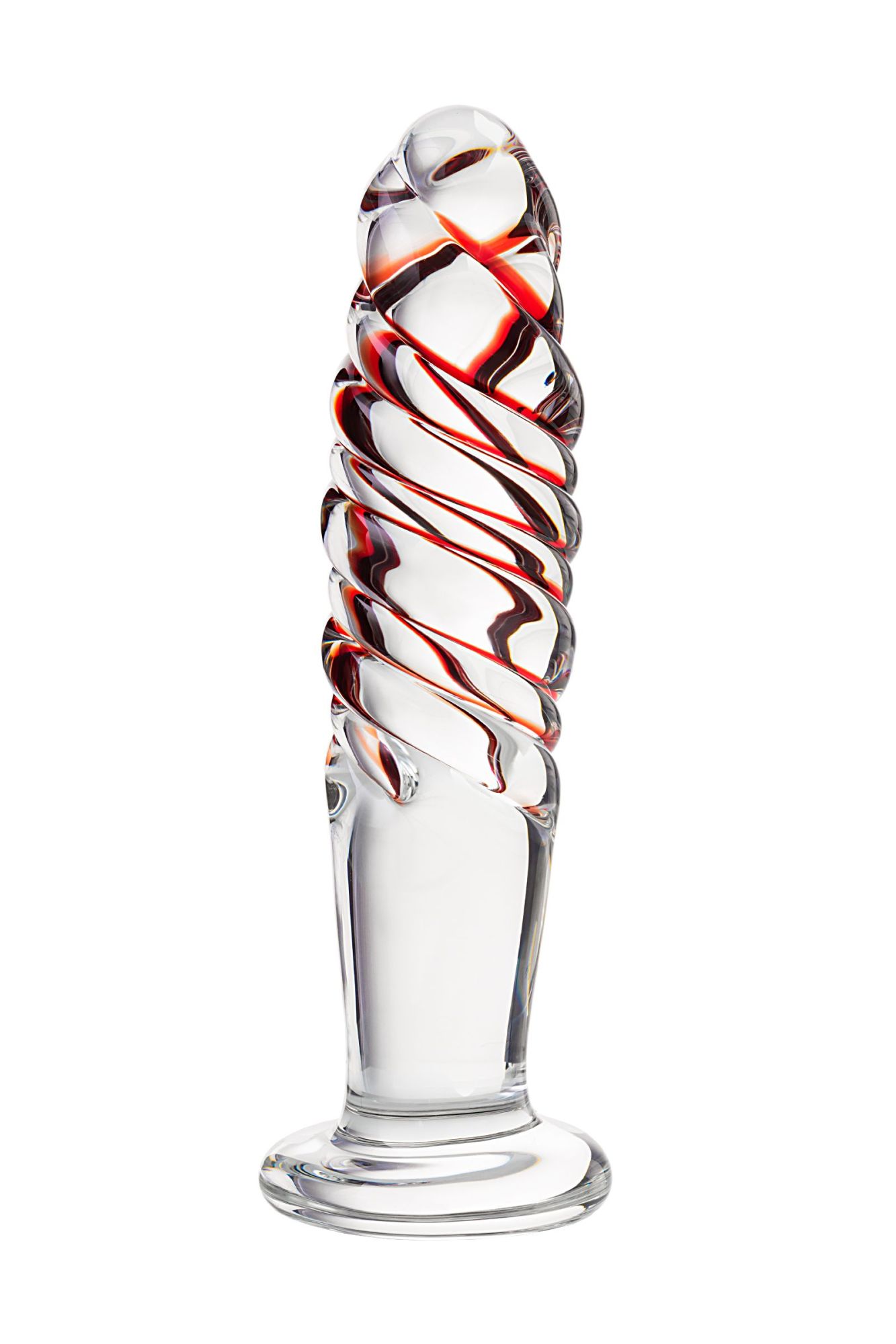 анальная втулка sexus glass, стекло, прозрачная, 15,5 см, ø 3,5 см в России