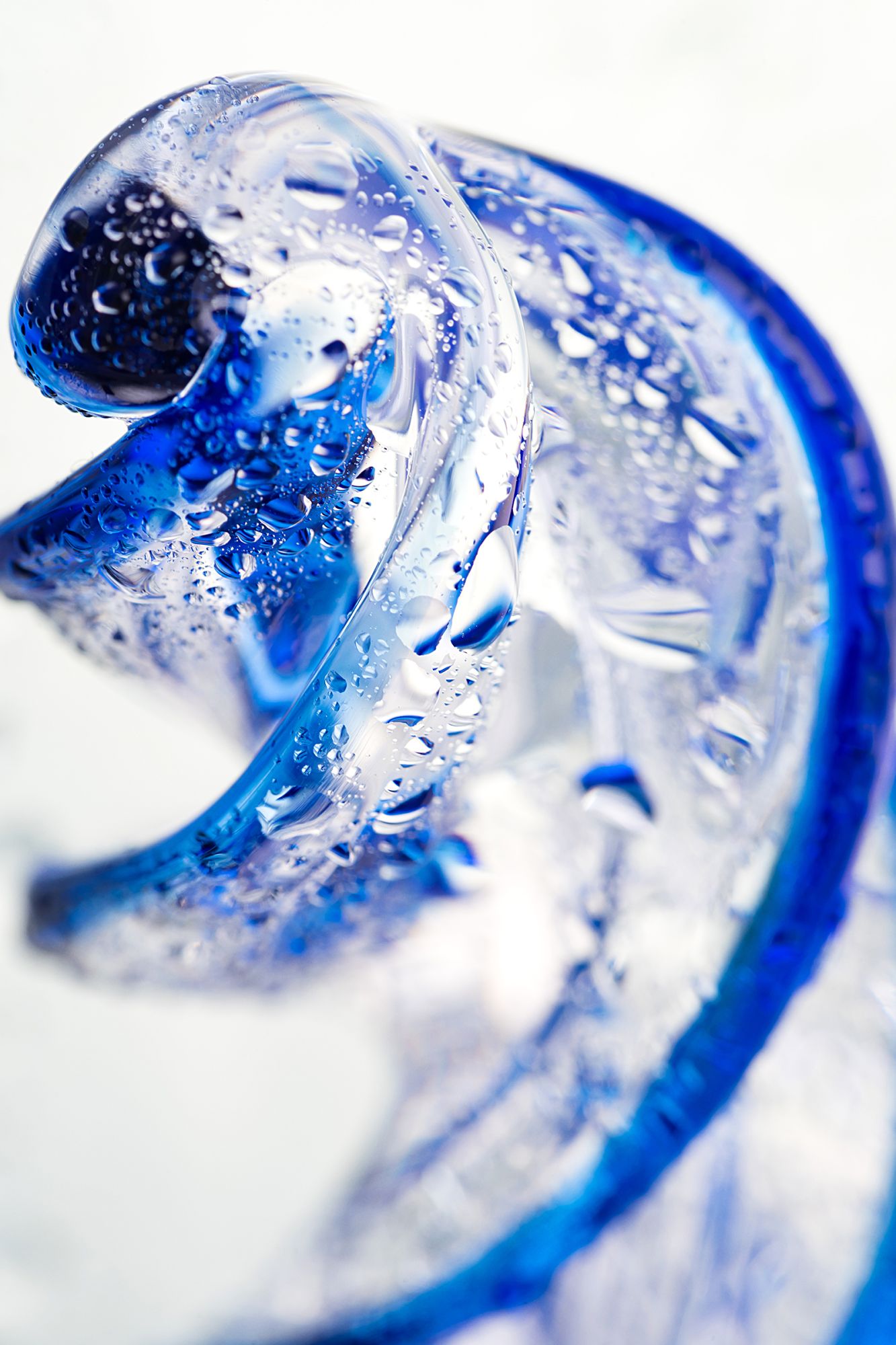 нереалистичный фаллоимитатор sexus glass, стекло, прозрачный, 18,5 см в России