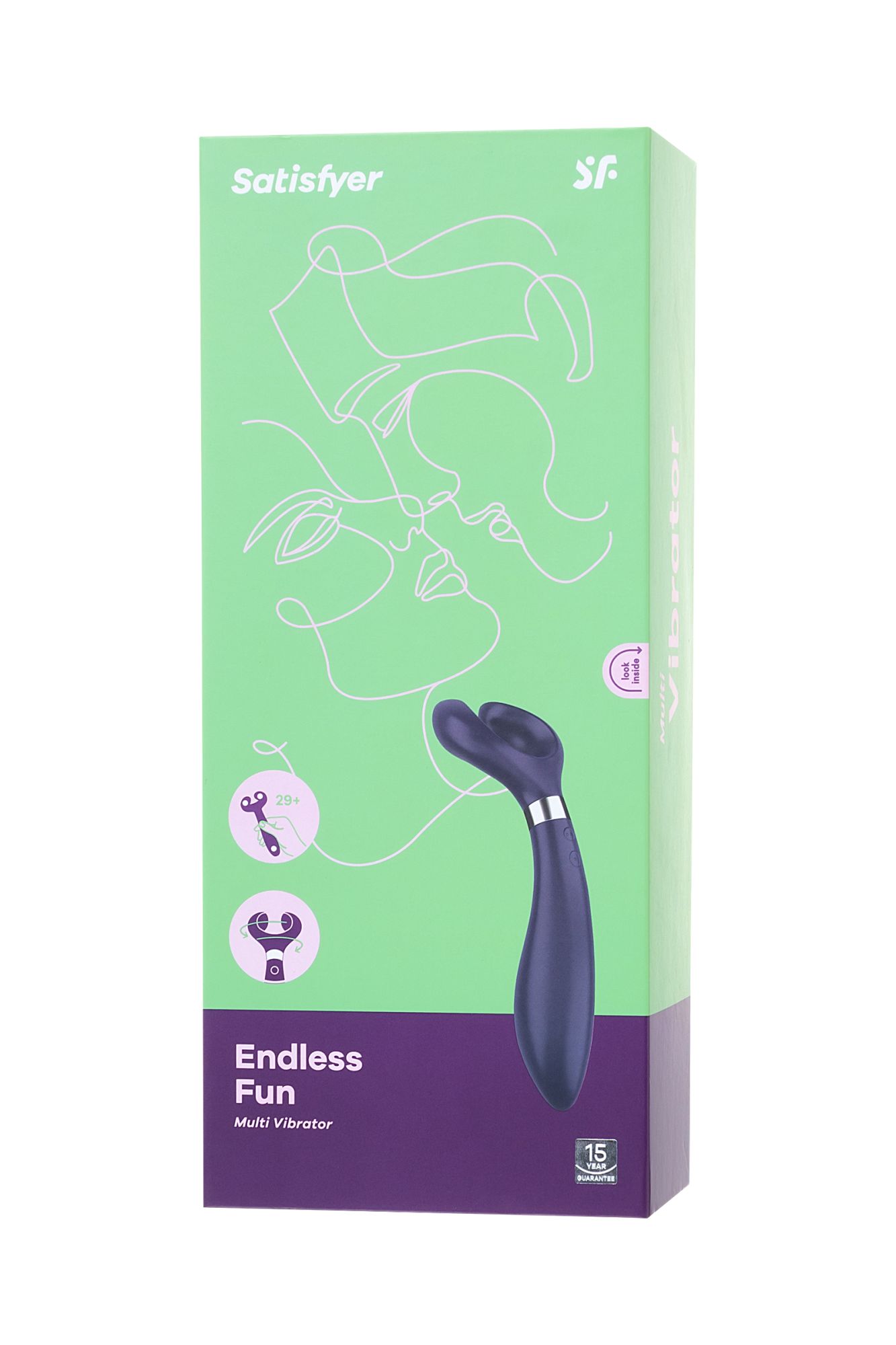многофункциональный стимулятор для пар satisfyer partner multifun 3, силикон, синий, 23,5 см. в России