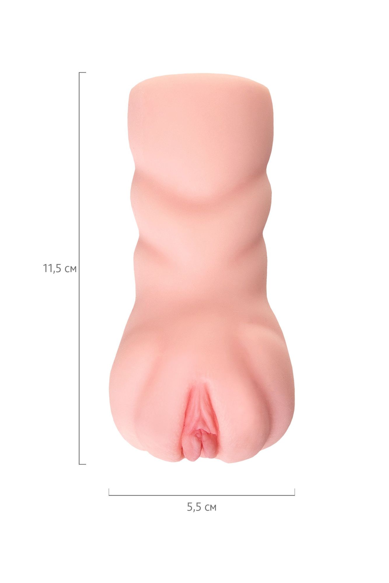 мастурбатор реалистичный toyfa basic oh yeah!, tpe, телесный, 11,5 см в России