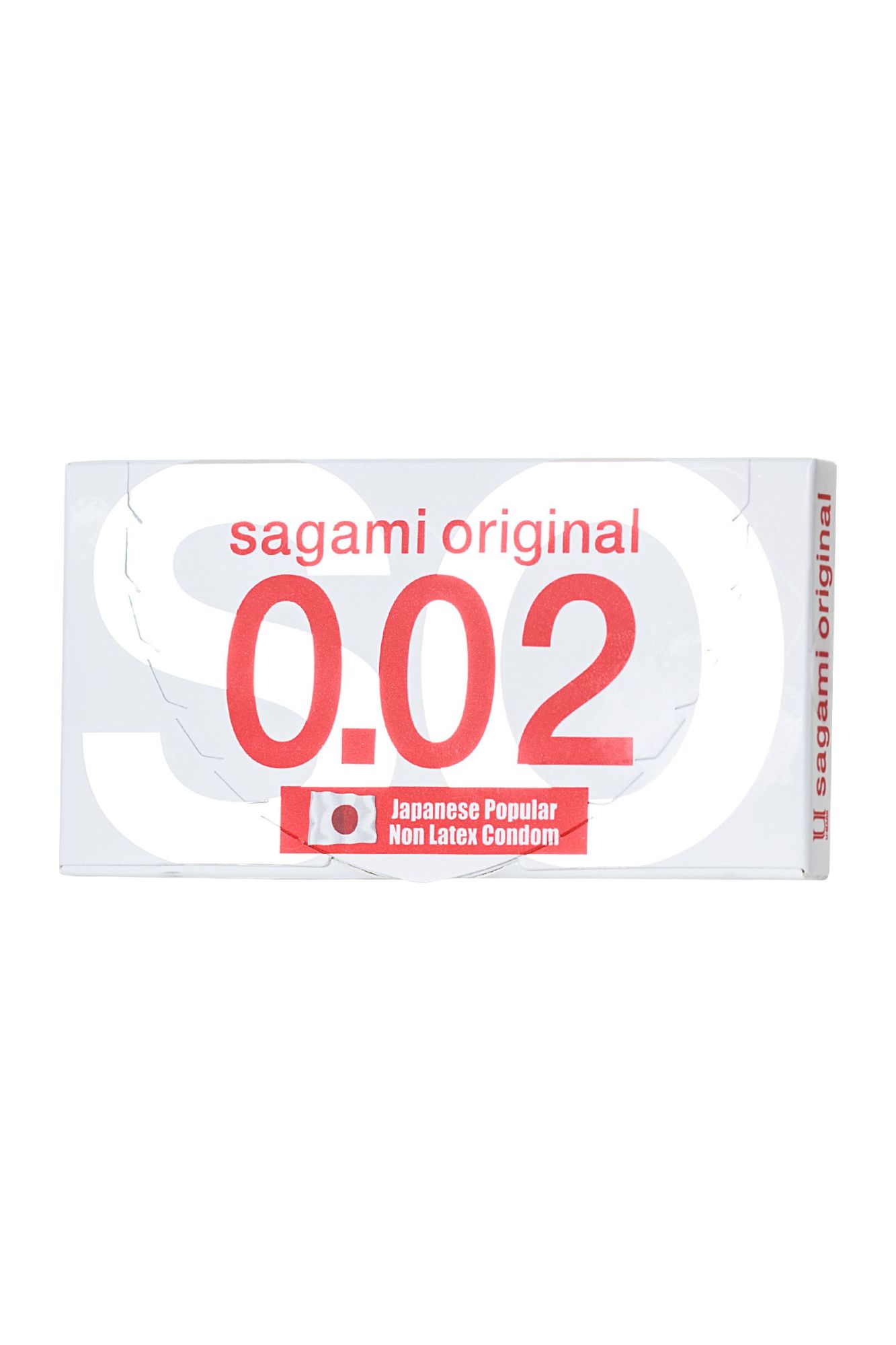 презервативы sagami, original 0.02, полиуретан, ультратонкие, гладкие, 19 см, 5,8 см, 2 шт. в России