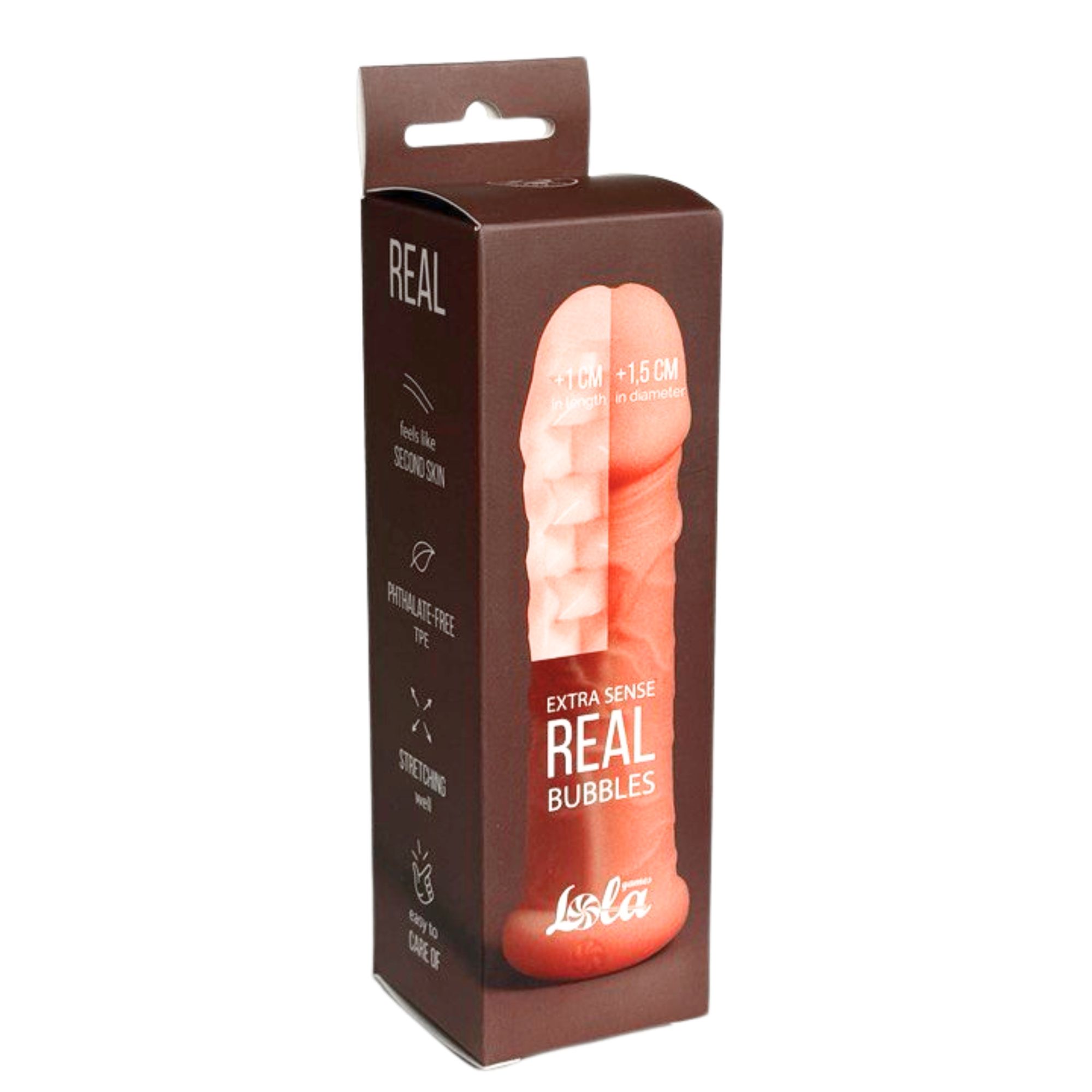 фаллоудлинитель real extra sense bubbles 7016-01lola в России