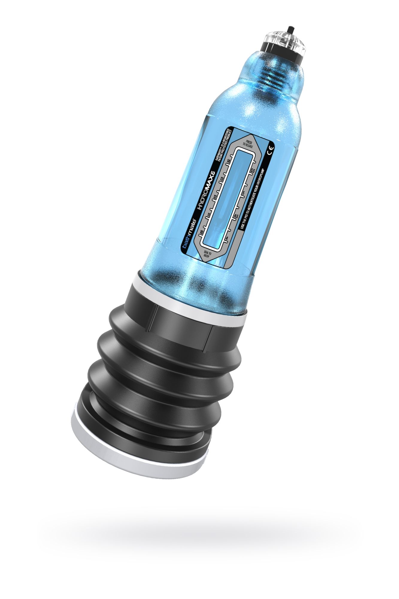 помпа для пениса bathmate hydromax5, abs пластик, голубая, 26 см (аналог hydromax x20) в России