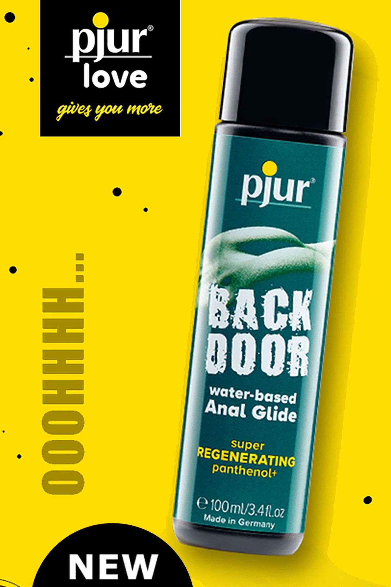 лубрикант для анального секса с ромашкой и пантенолом pjur backdoor panthenol glide, 100 мл в России