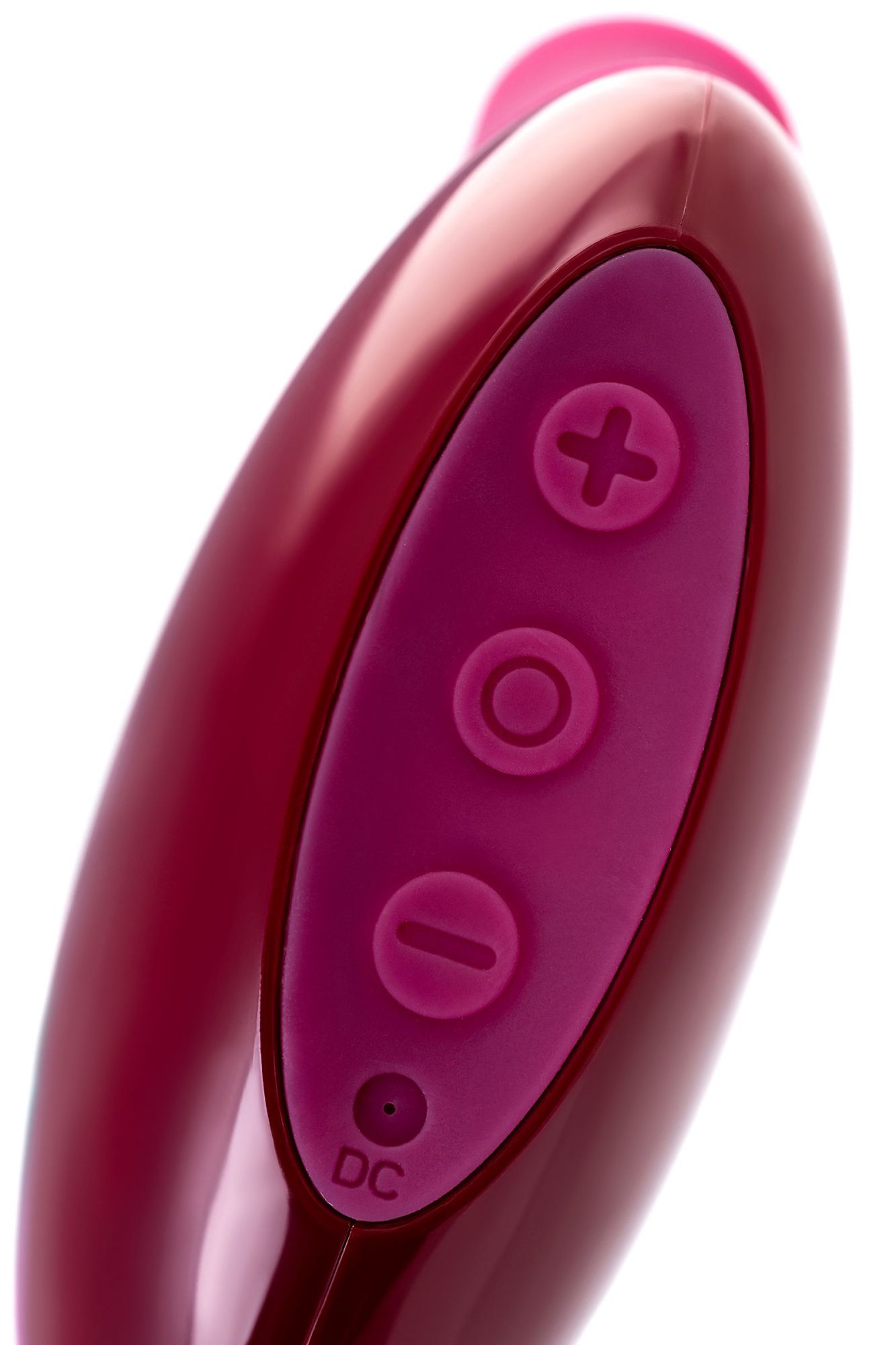 вакуумный стимулятор клитора toyfa a-toys myrty, бордовый, 9,8 см в России
