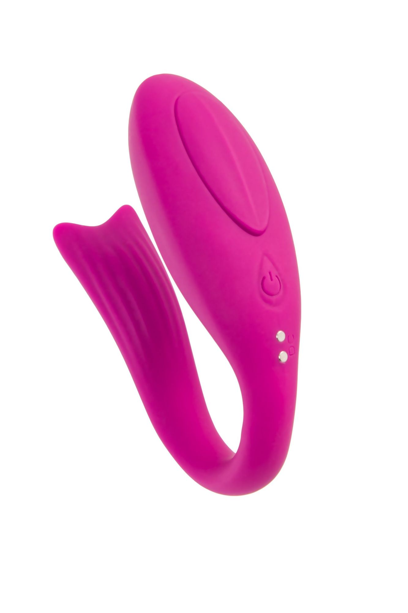 вибратор для пар a-toys by toyfa dolphy, силикон, розовый, 9,6 см в России