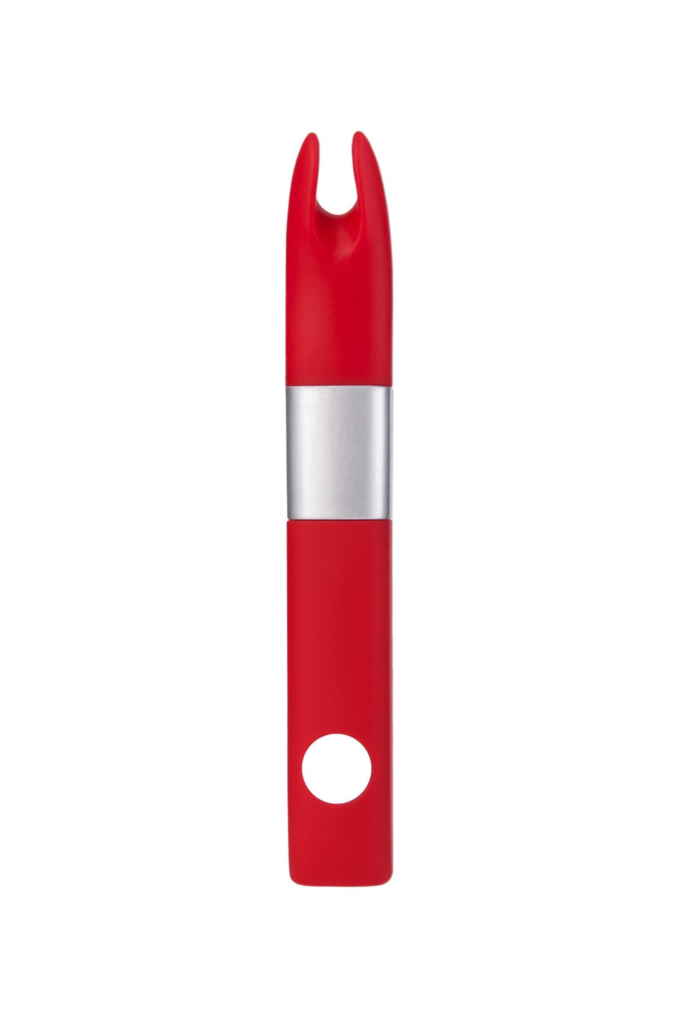 вибратор клиторальный qvibry 4gb usb памяти, силикон, красный, 12 см в России