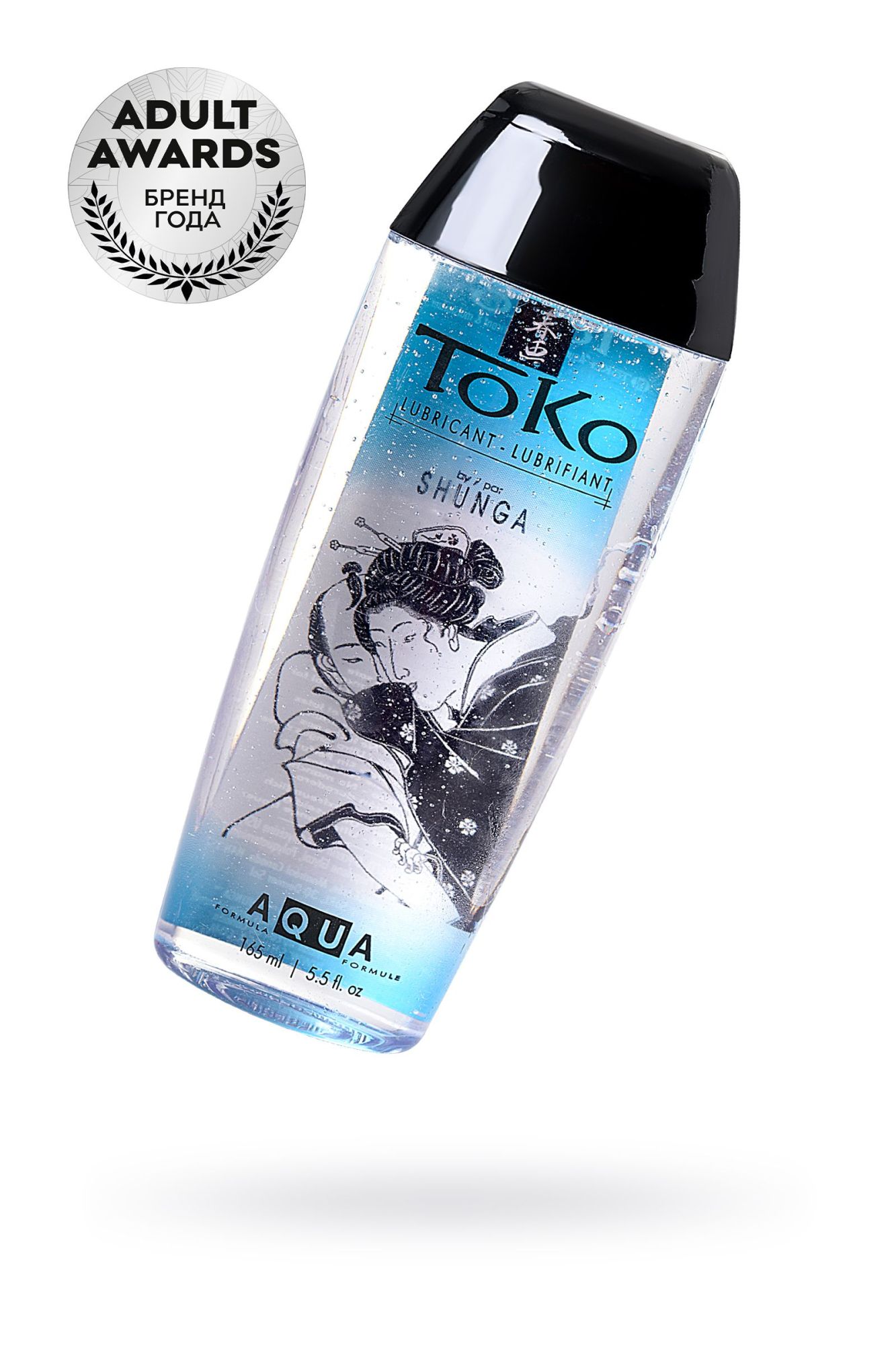 лубрикант shunga toko aqua на водной основе, ультра-шелковистый, 165 мл в России