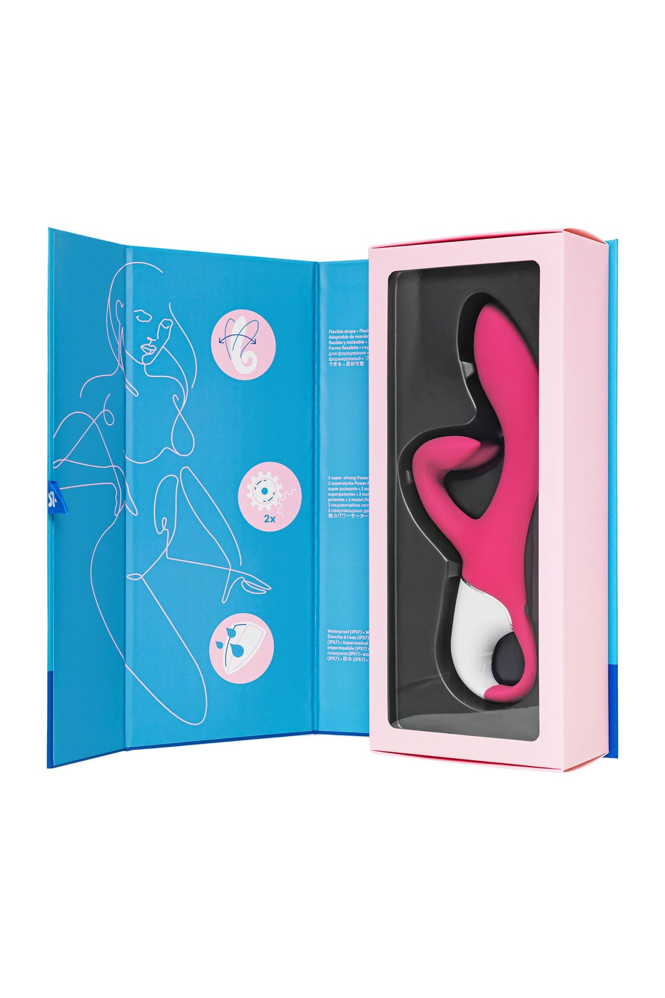 нереалистичный вибратор satisfyer embrace me, силикон, красный в России