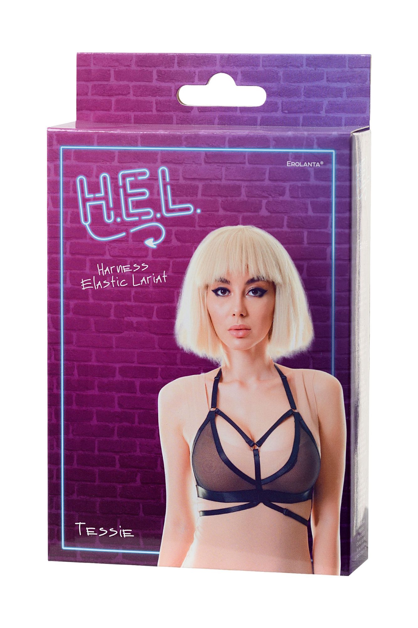 Эротическое стреп h.e.l. tessie, текстиль, черный, os в России