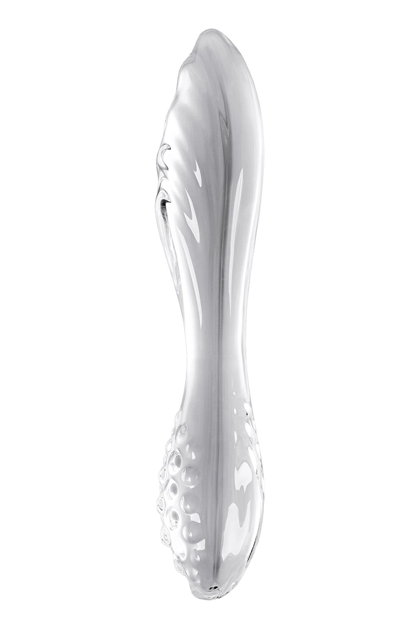 двусторонний фаллоимитатор satisfyer dazzling crystal 1, стекло, прозрачный, 18,5 см в России