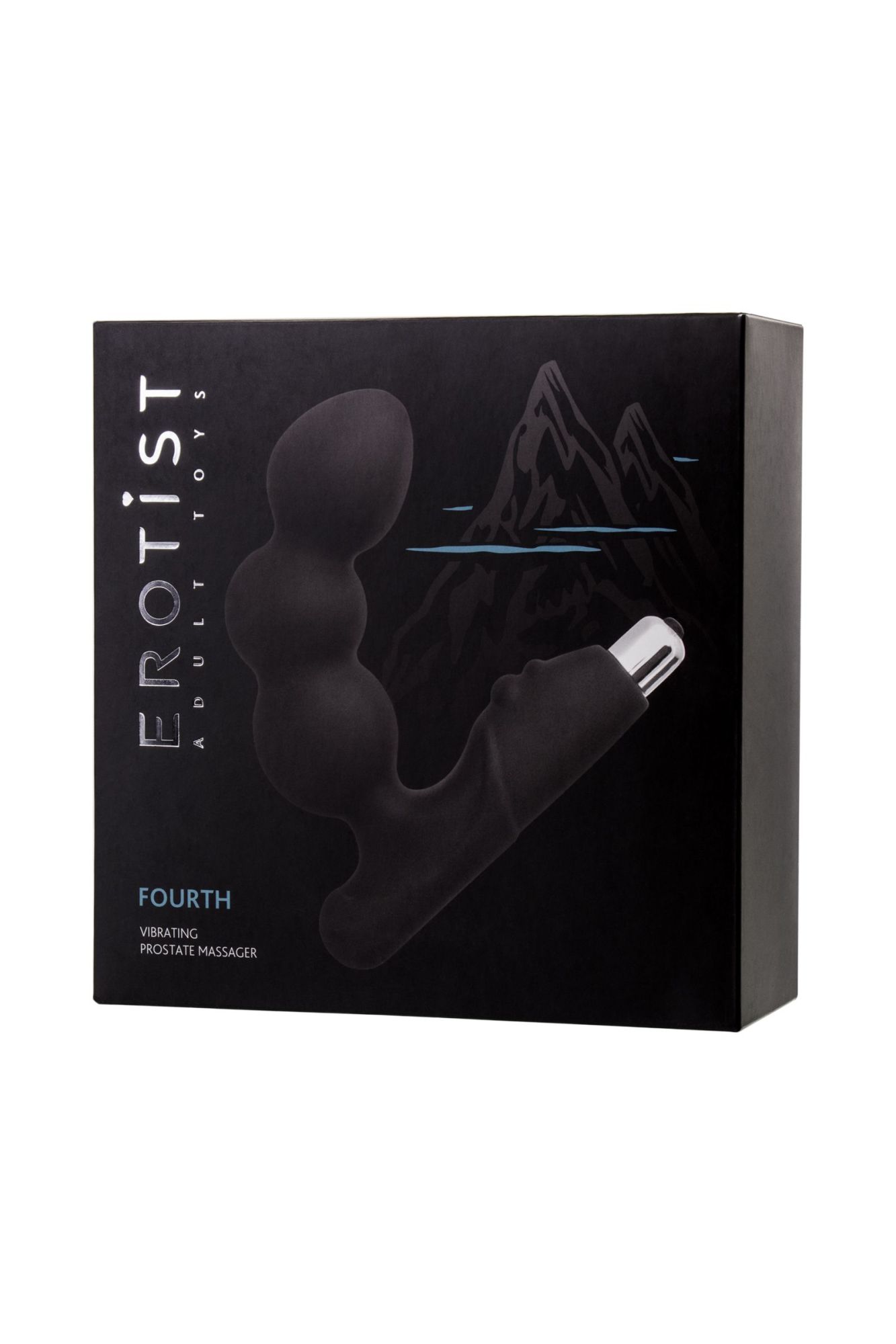 стимулятор простаты erotist fourth, силикон, черный, 12,4 см в России
