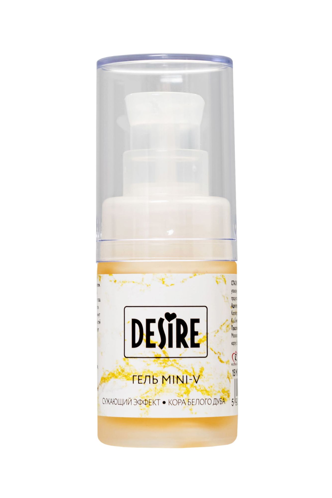 сужающий гель для женщин desire "mini-v",15 мл. в России