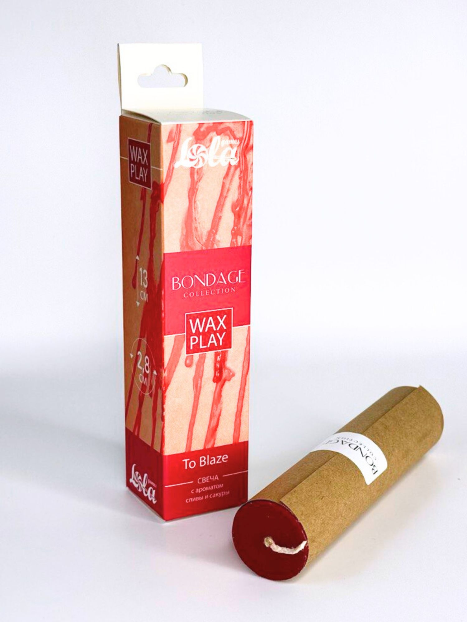 свеча для wax play bondage to blaze 1066-02lola в России