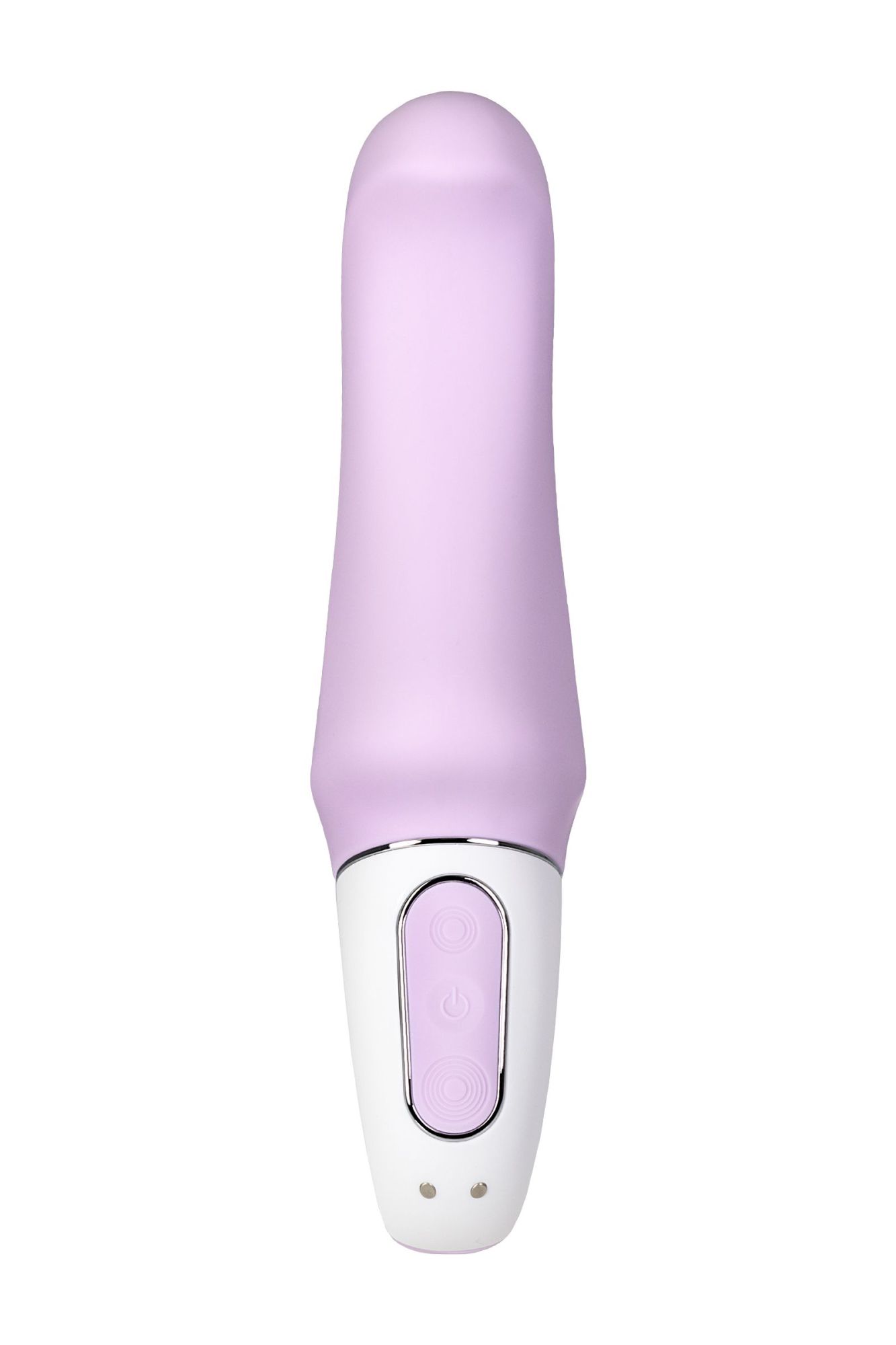нереалистичный вибратор satisfyer vibes charming smile, силикон, фиолетовый, 18,7 см. в России