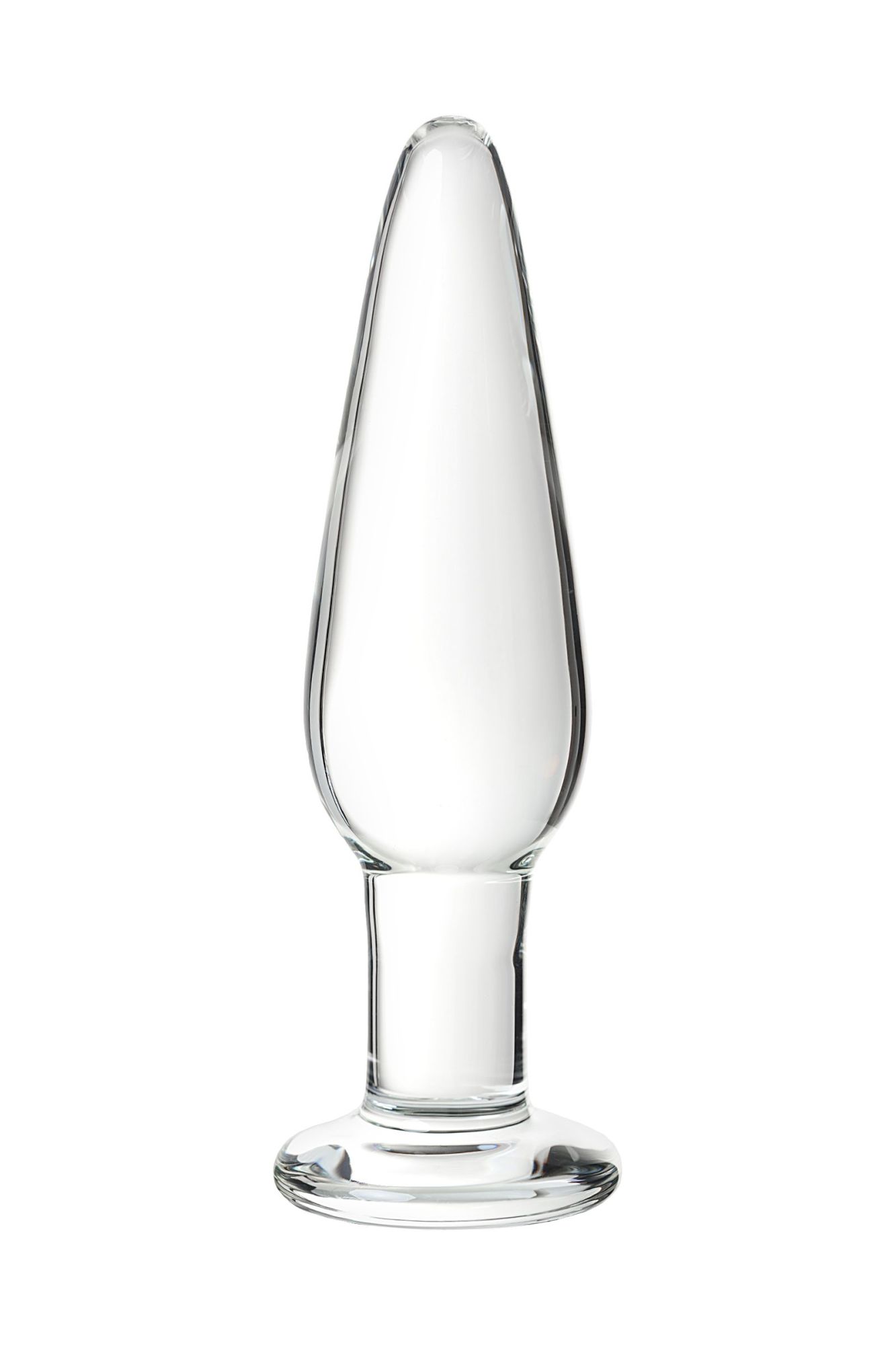 набор анальных втулок sexus glass, стекло, прозрачный, 14/12,5/12 см, ø 4/3,5/3 см в России