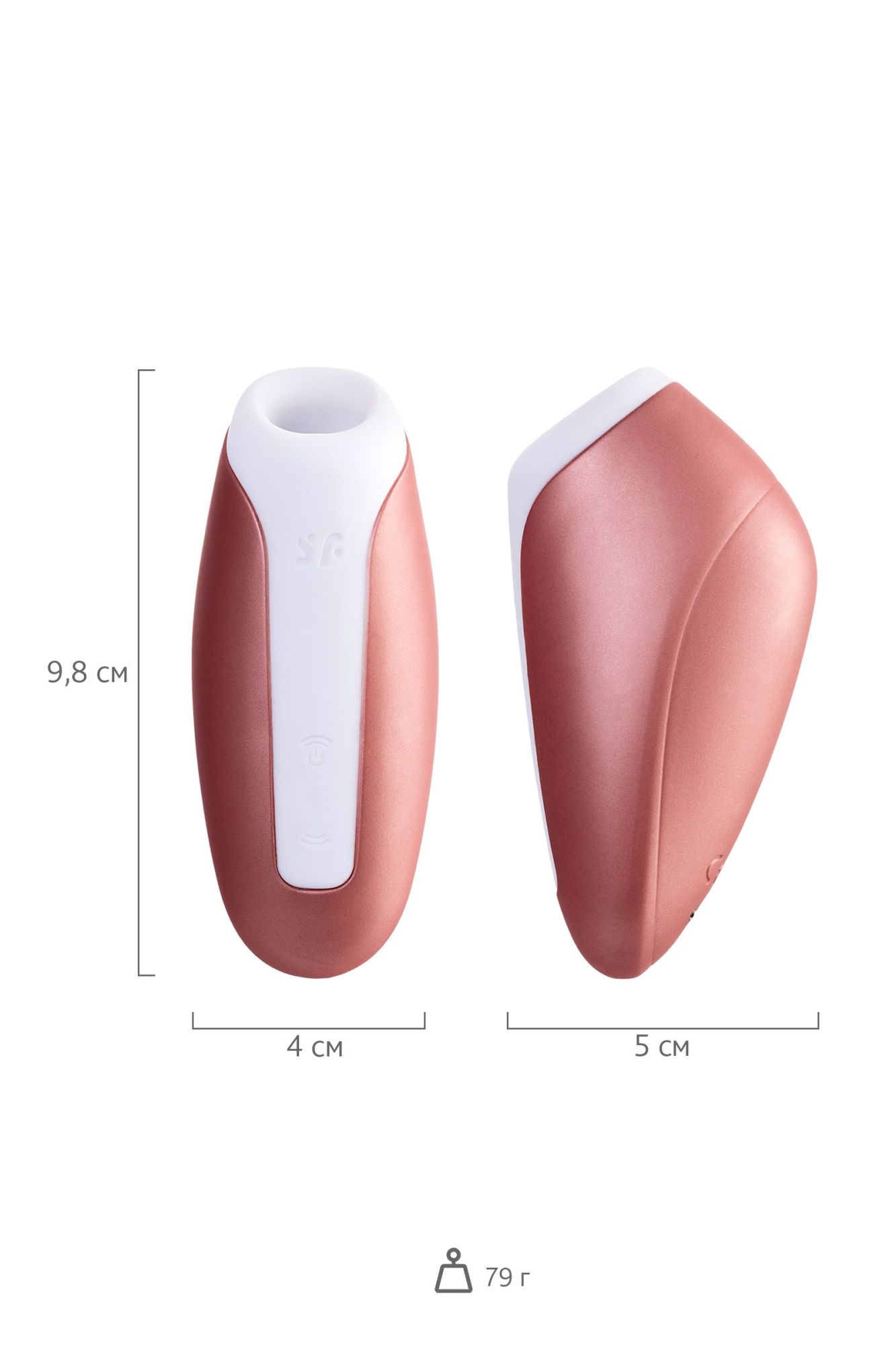 вакуум-волновой бесконтактный стимулятор клитора satisfyer love breeze, силикон, розовый, 9,5 см в России