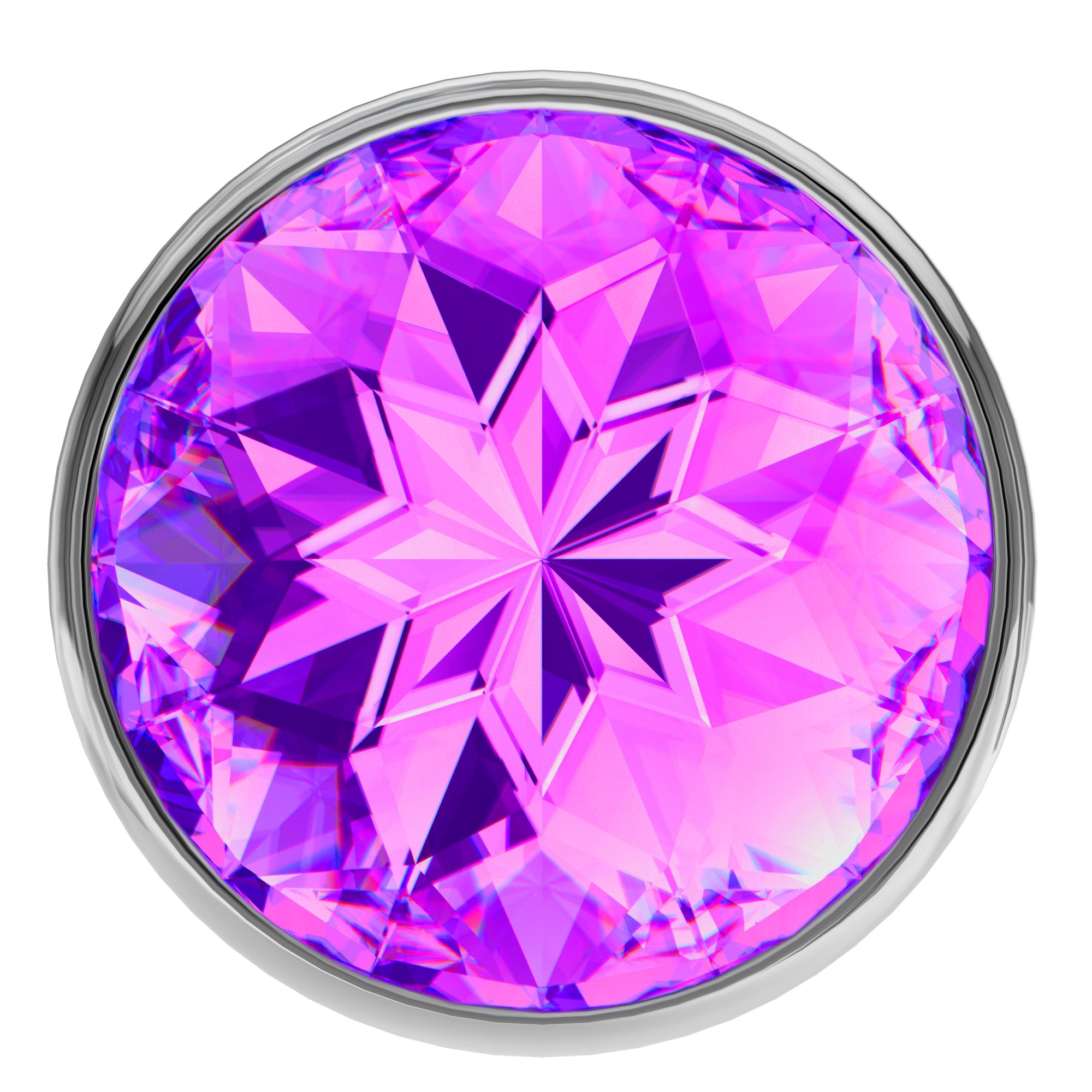 анальная пробка diamond purple sparkle large 4010-05lola в России