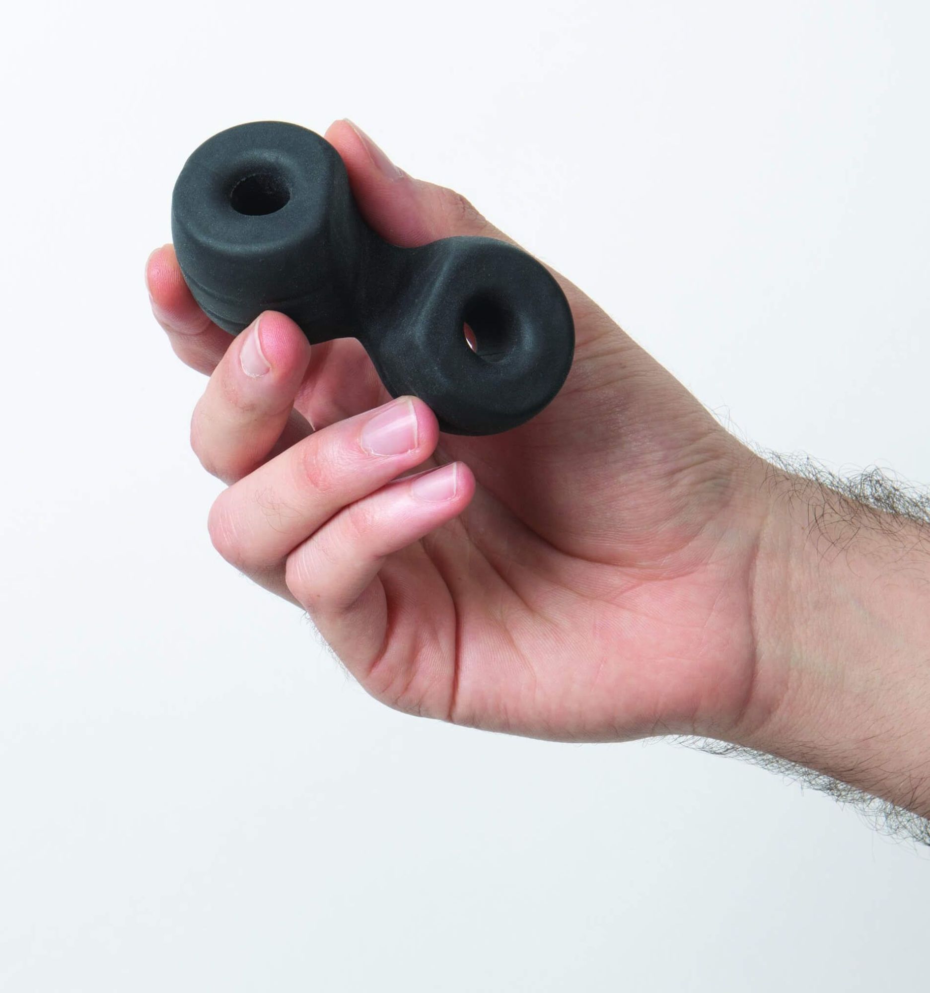 кольцо для пениса pornhub thick cock and ball ring, черное в России