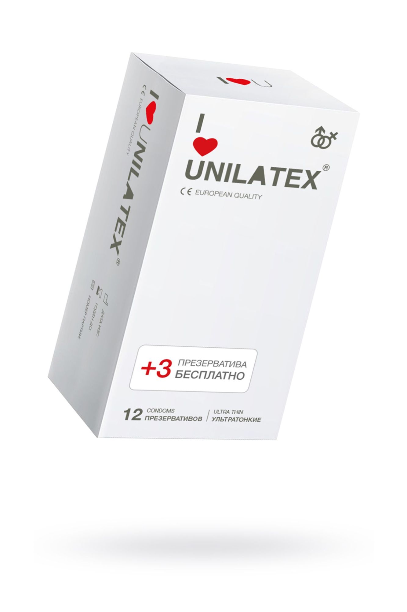 презервативы unilatex, natural ultrathin, ультратонкие, 19 см, 5,4 см, 15 шт. в России